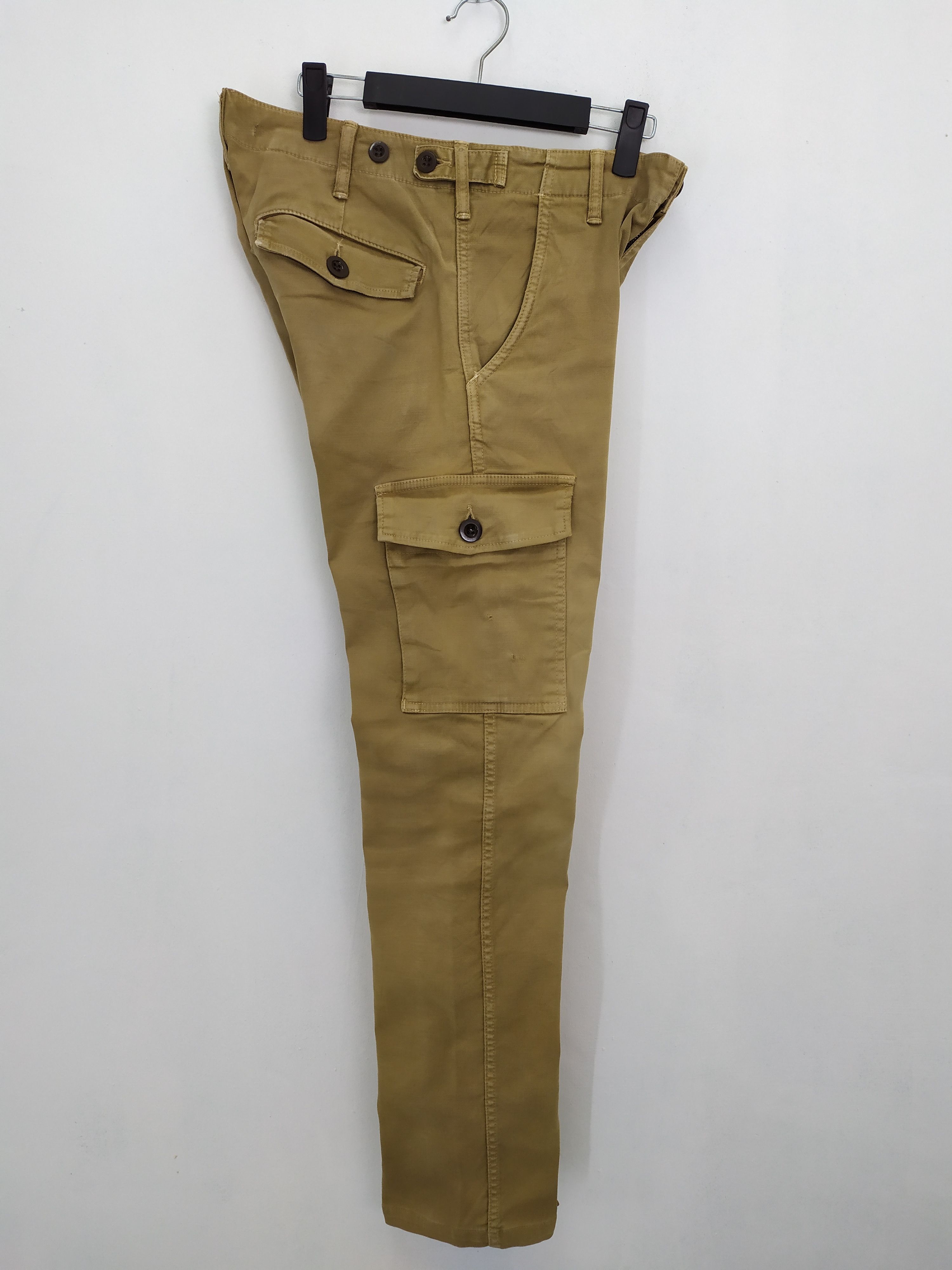 Johnbull VINTAGE JOHN BULL FADED CARGO PANTS Size US 30 / EU 46 - 12 Thumbnail