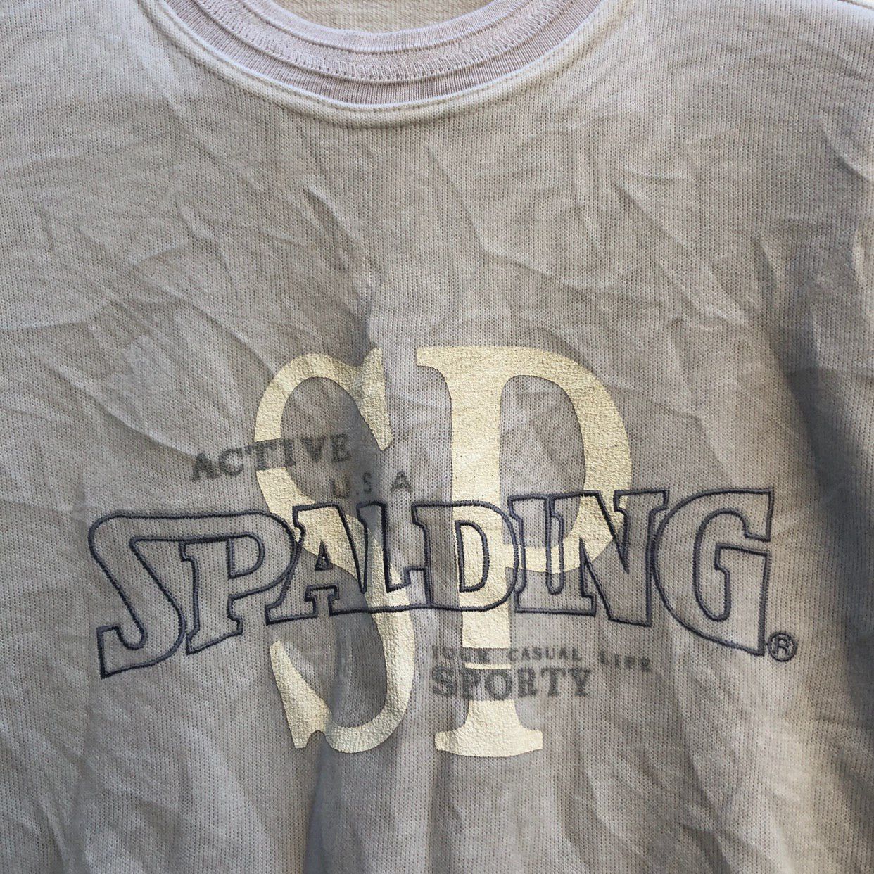 Spalding SP SPALDING USA Crew Neck Sweatshirt #0357-07 Size US S / EU 44-46 / 1 - 2 Thumbnail
