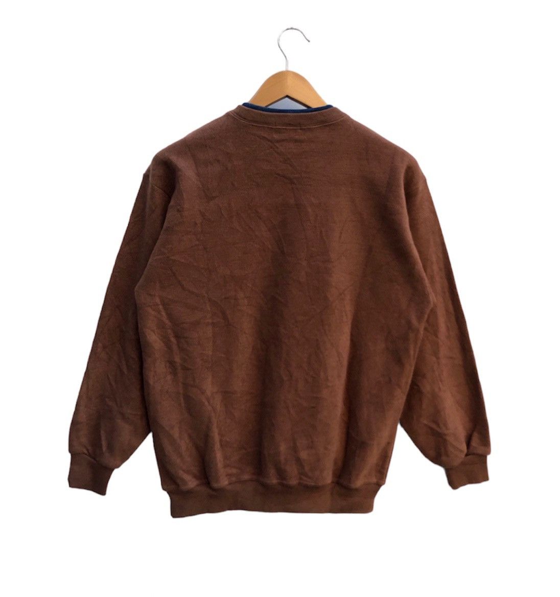 Japanese Brand FISH GROUT by LEX Crew Neck Sweatshirt #0353-07 Size US M / EU 48-50 / 2 - 4 Thumbnail