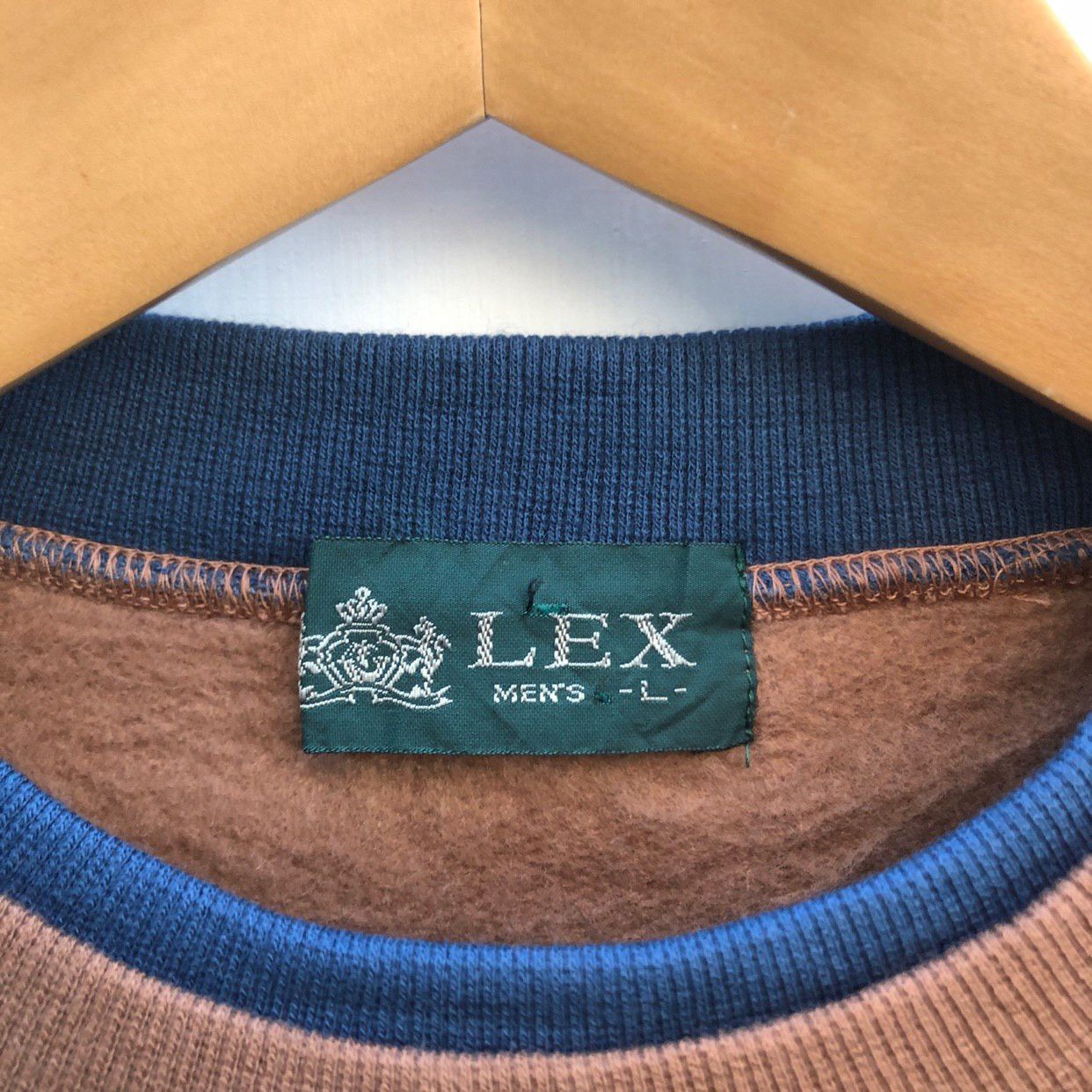 Japanese Brand FISH GROUT by LEX Crew Neck Sweatshirt #0353-07 Size US M / EU 48-50 / 2 - 3 Thumbnail