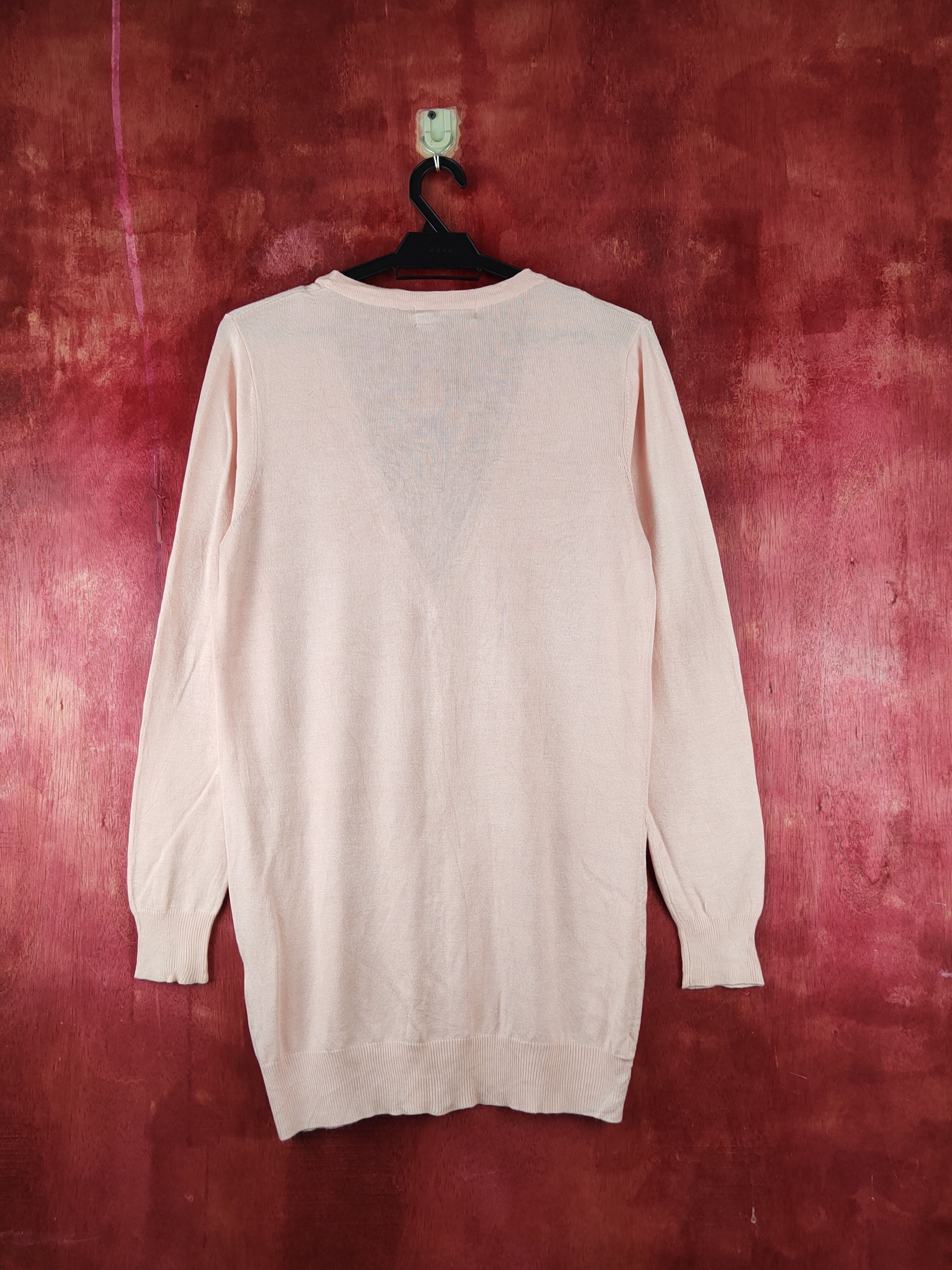 Japanese Brand Kobe Lettuce Pink Knitwear Cardigan #S1239 Size M / US 6-8 / IT 42-44 - 7 Thumbnail