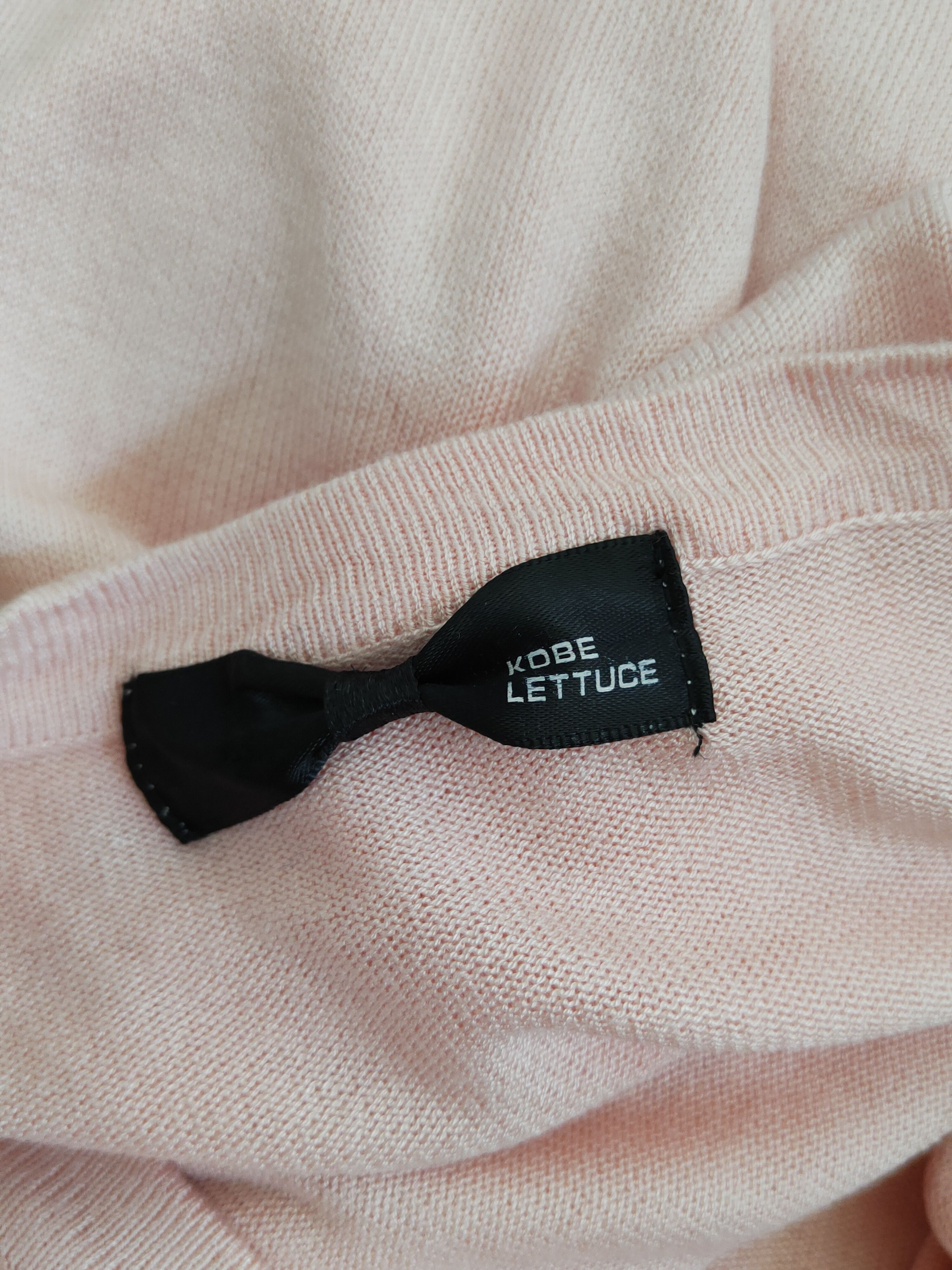 Japanese Brand Kobe Lettuce Pink Knitwear Cardigan #S1239 Size M / US 6-8 / IT 42-44 - 11 Thumbnail