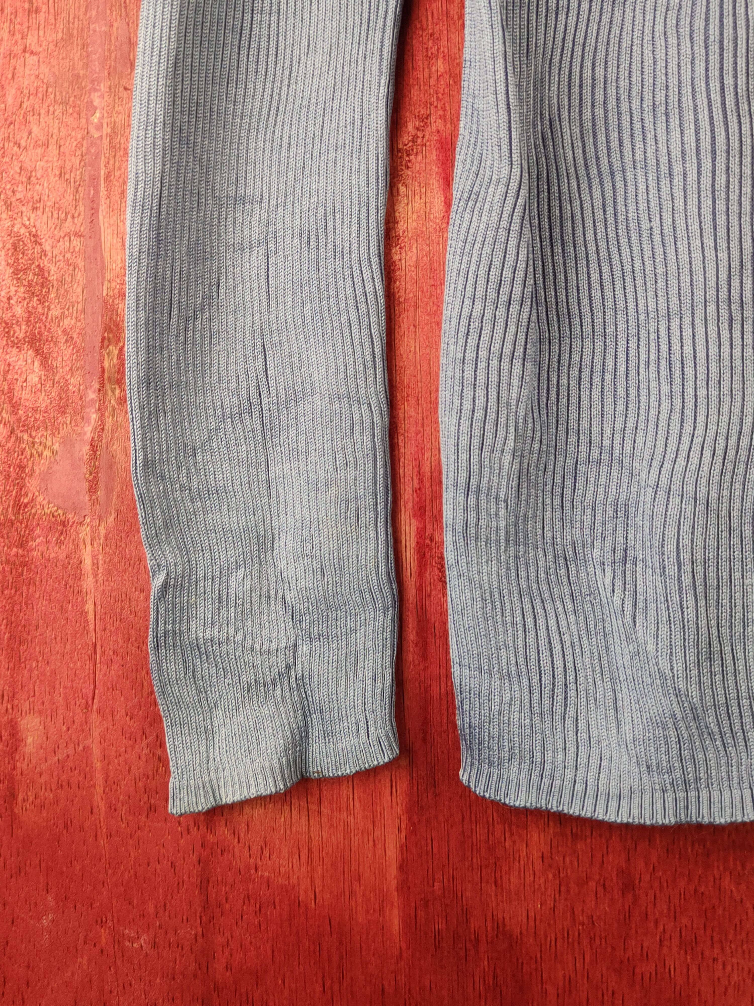 Japanese Brand × Vintage Japanese Brand vintage Blue Knitwear Cardigan #S1231 Size M / US 6-8 / IT 42-44 - 4 Thumbnail