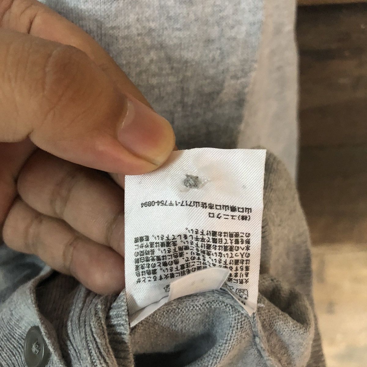 Homespun Knitwear Uniqlo vintage knitwear japan grey Cardigan #7228 Size M / US 6-8 / IT 42-44 - 11 Thumbnail
