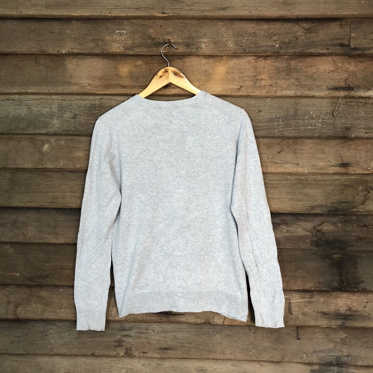 Uniqlo vintage knitwear japan grey Cardigan #7228