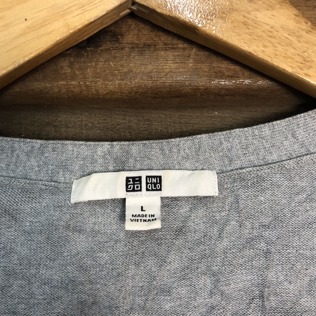 Homespun Knitwear Uniqlo vintage knitwear japan grey Cardigan #7228 Size M / US 6-8 / IT 42-44 - 9 Thumbnail