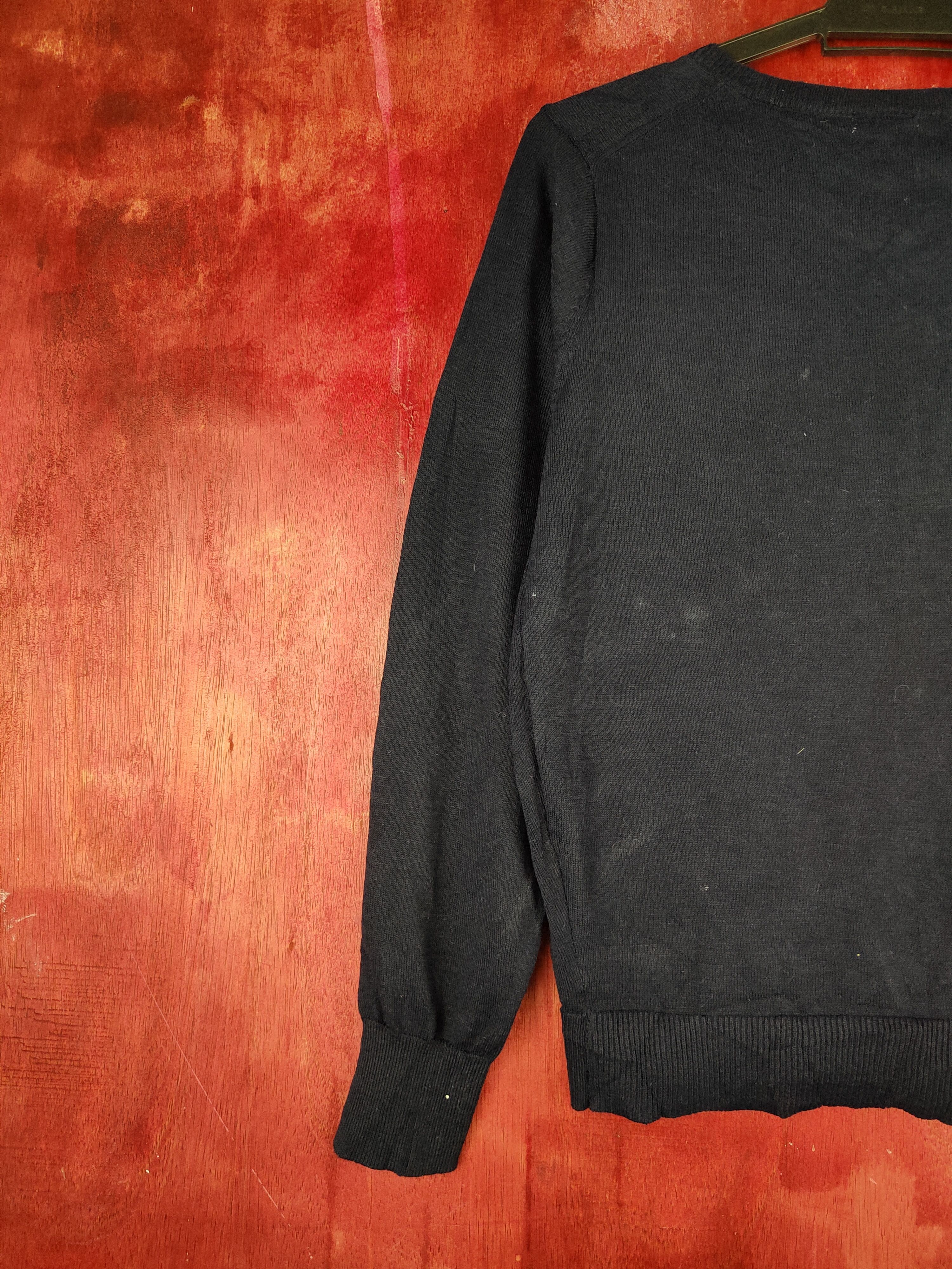 Japanese Brand Hushush Navy Blue Cardigan knitwear vintage japan #S877 Size M / US 6-8 / IT 42-44 - 9 Thumbnail