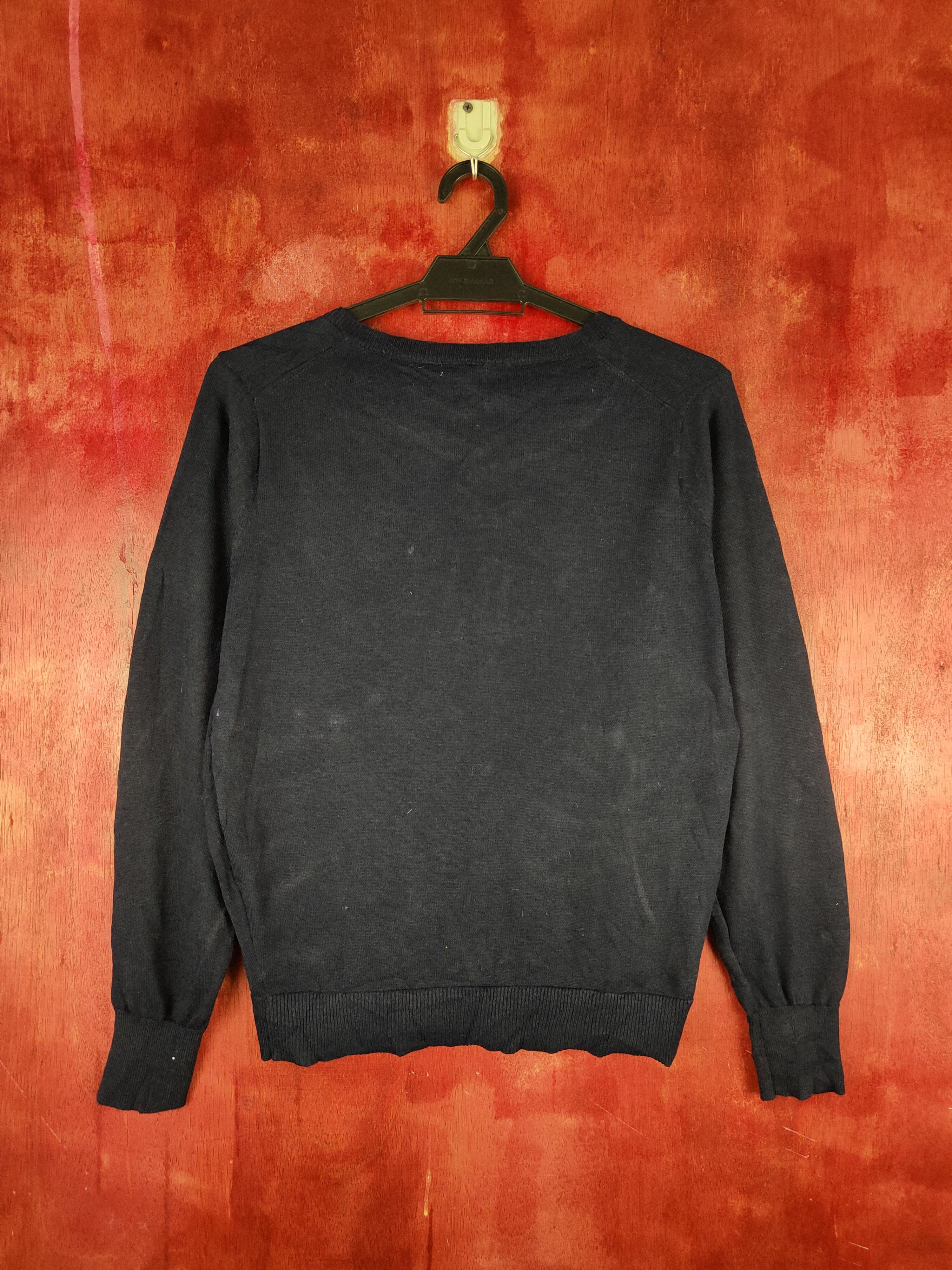 Japanese Brand Hushush Navy Blue Cardigan knitwear vintage japan #S877 Size M / US 6-8 / IT 42-44 - 8 Thumbnail