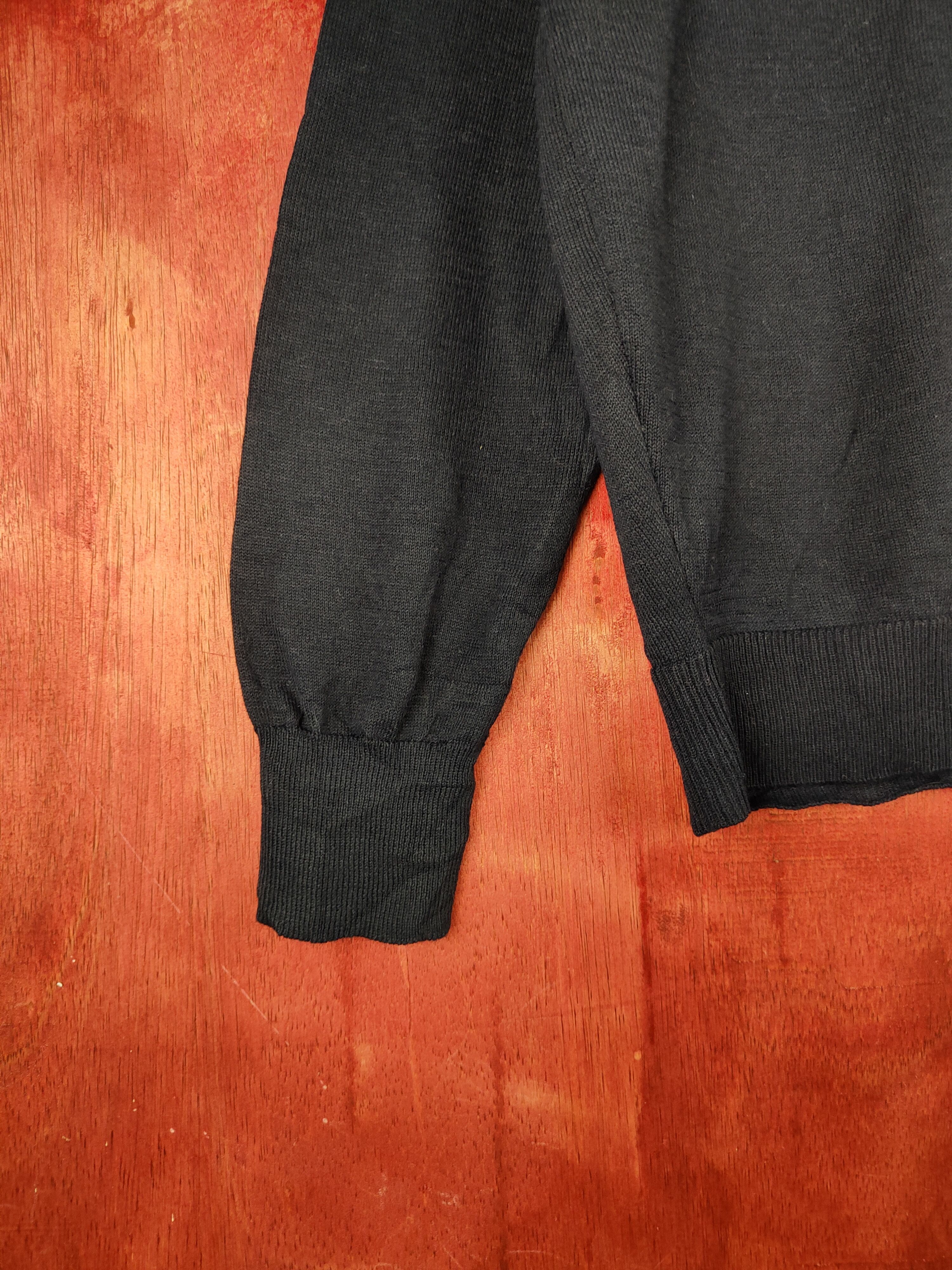Japanese Brand Hushush Navy Blue Cardigan knitwear vintage japan #S877 Size M / US 6-8 / IT 42-44 - 5 Thumbnail