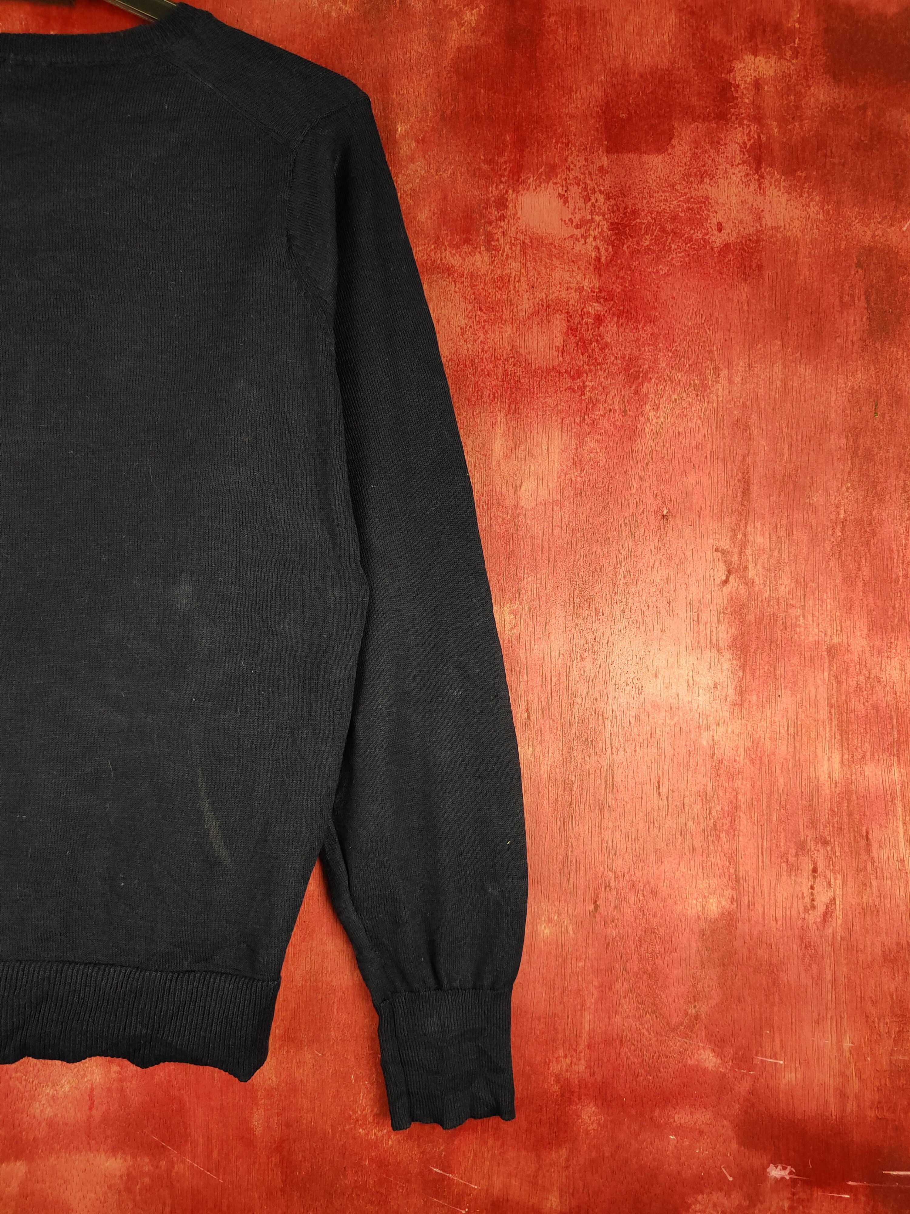 Japanese Brand Hushush Navy Blue Cardigan knitwear vintage japan #S877 Size M / US 6-8 / IT 42-44 - 10 Thumbnail
