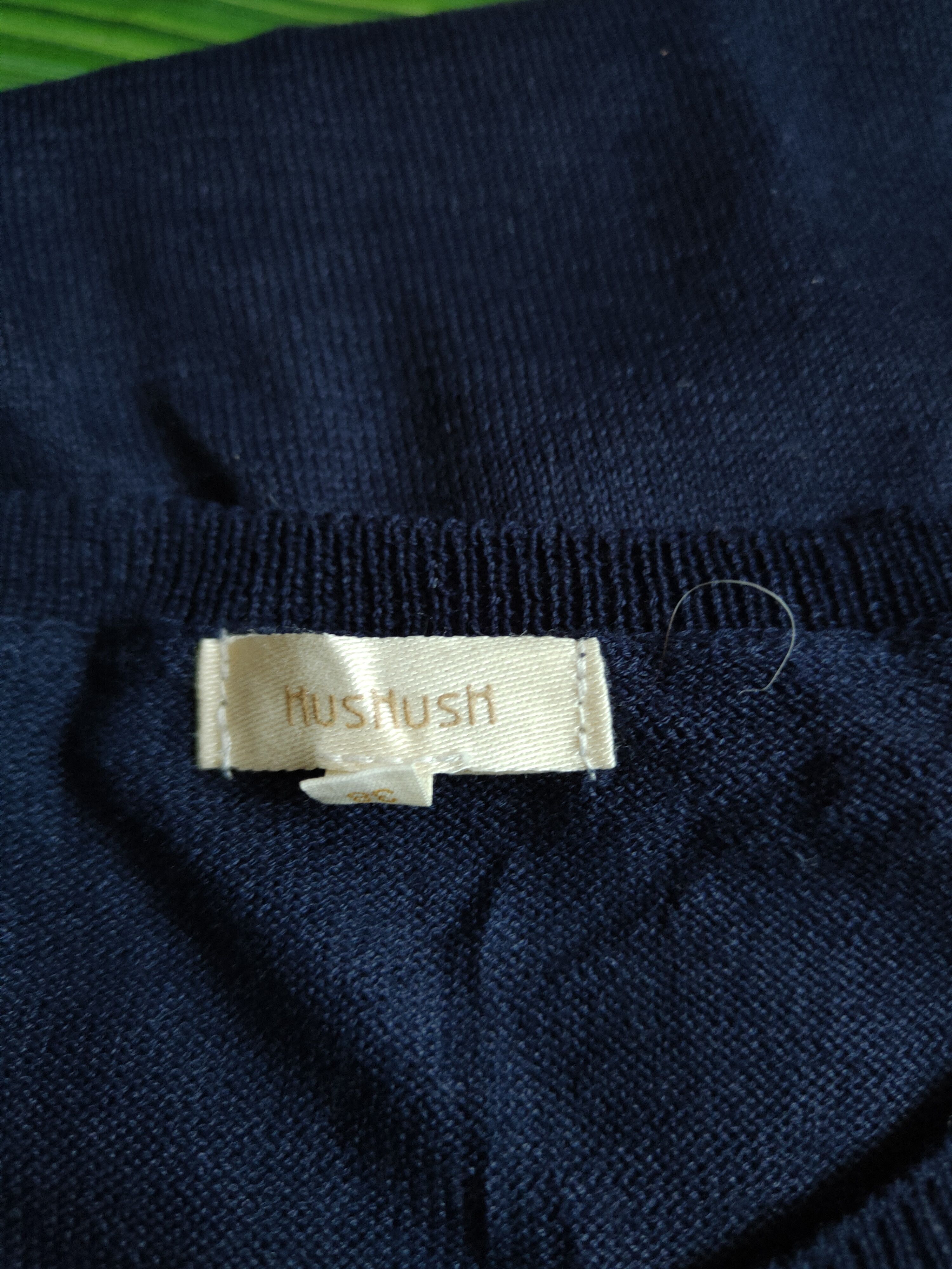 Japanese Brand Hushush Navy Blue Cardigan knitwear vintage japan #S877 Size M / US 6-8 / IT 42-44 - 12 Thumbnail