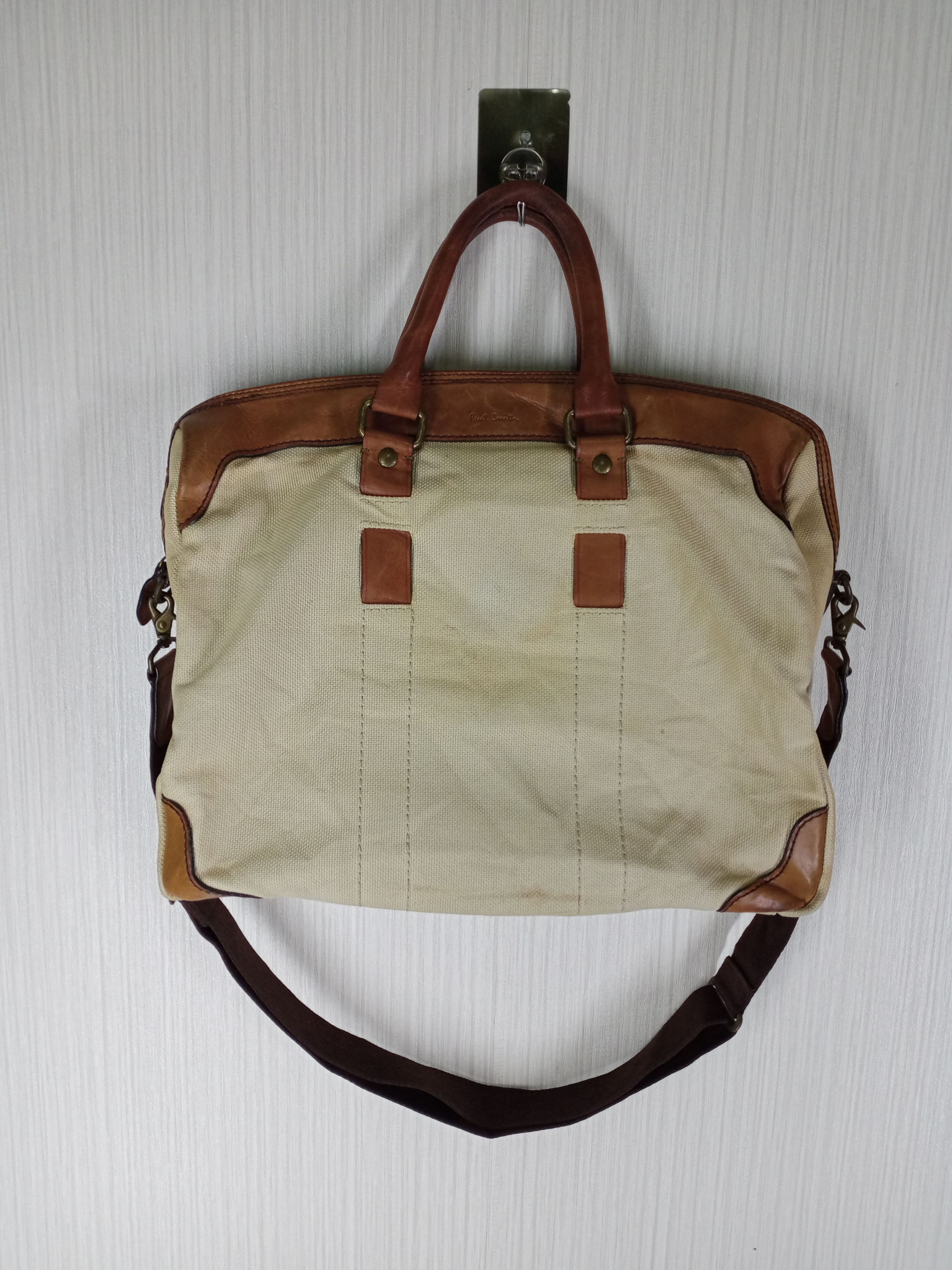 Paul Smith Messenger Bag in White, Men's
