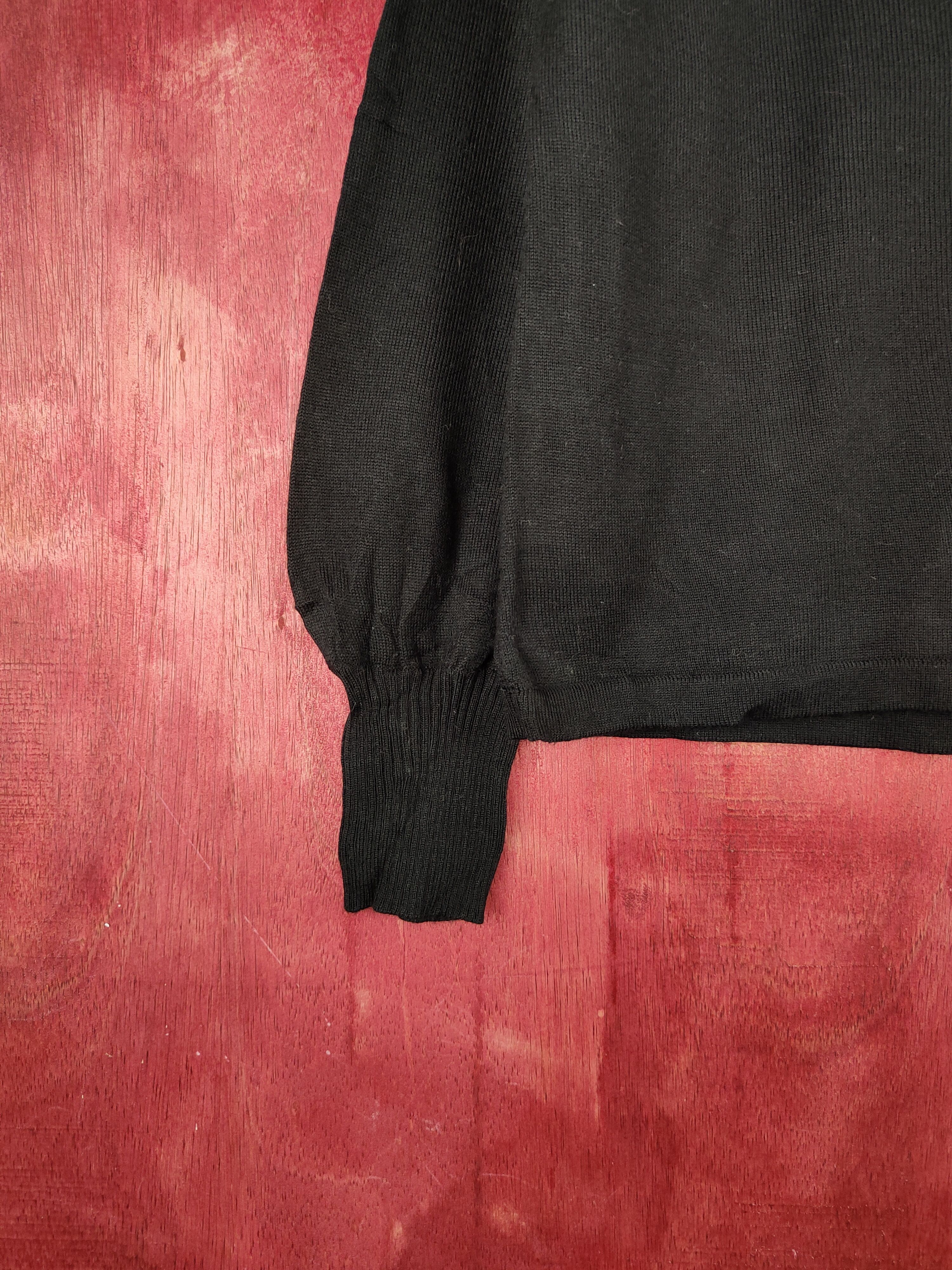 Japanese Brand Japanese Brand Black Cardigan knitwear vintage japan #S882 Size M / US 6-8 / IT 42-44 - 4 Thumbnail
