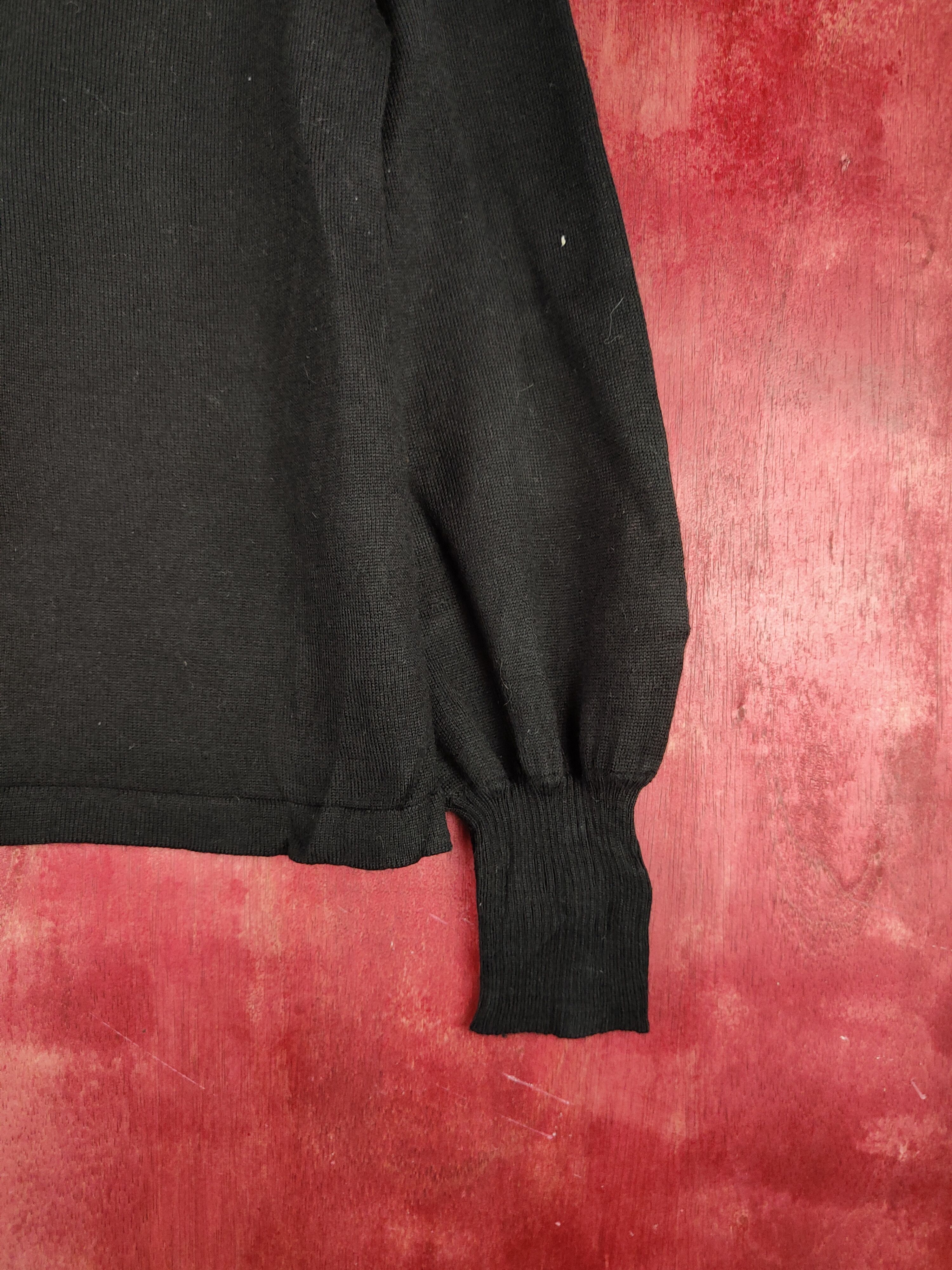 Japanese Brand Japanese Brand Black Cardigan knitwear vintage japan #S882 Size M / US 6-8 / IT 42-44 - 6 Thumbnail