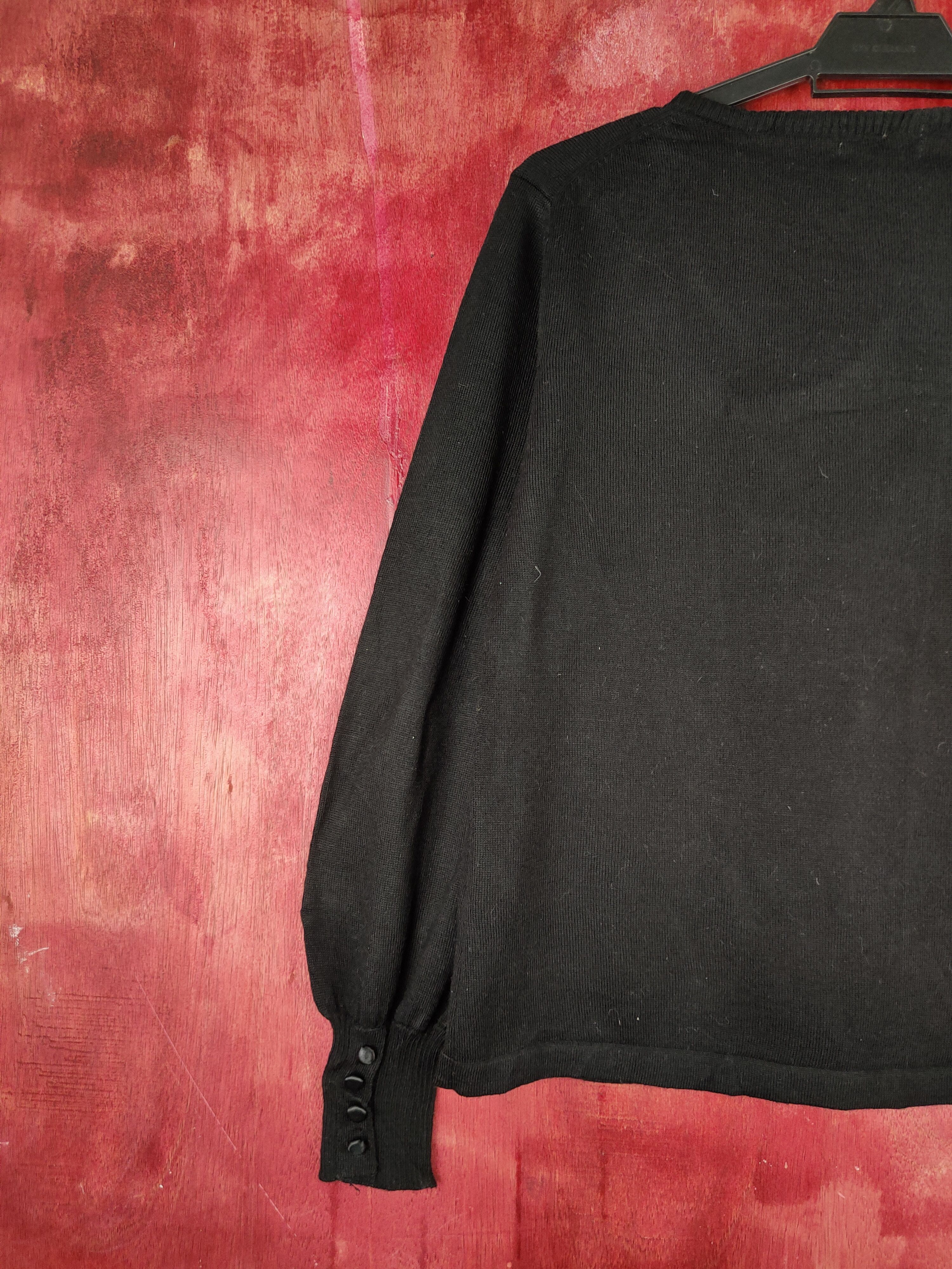 Japanese Brand Japanese Brand Black Cardigan knitwear vintage japan #S882 Size M / US 6-8 / IT 42-44 - 8 Thumbnail