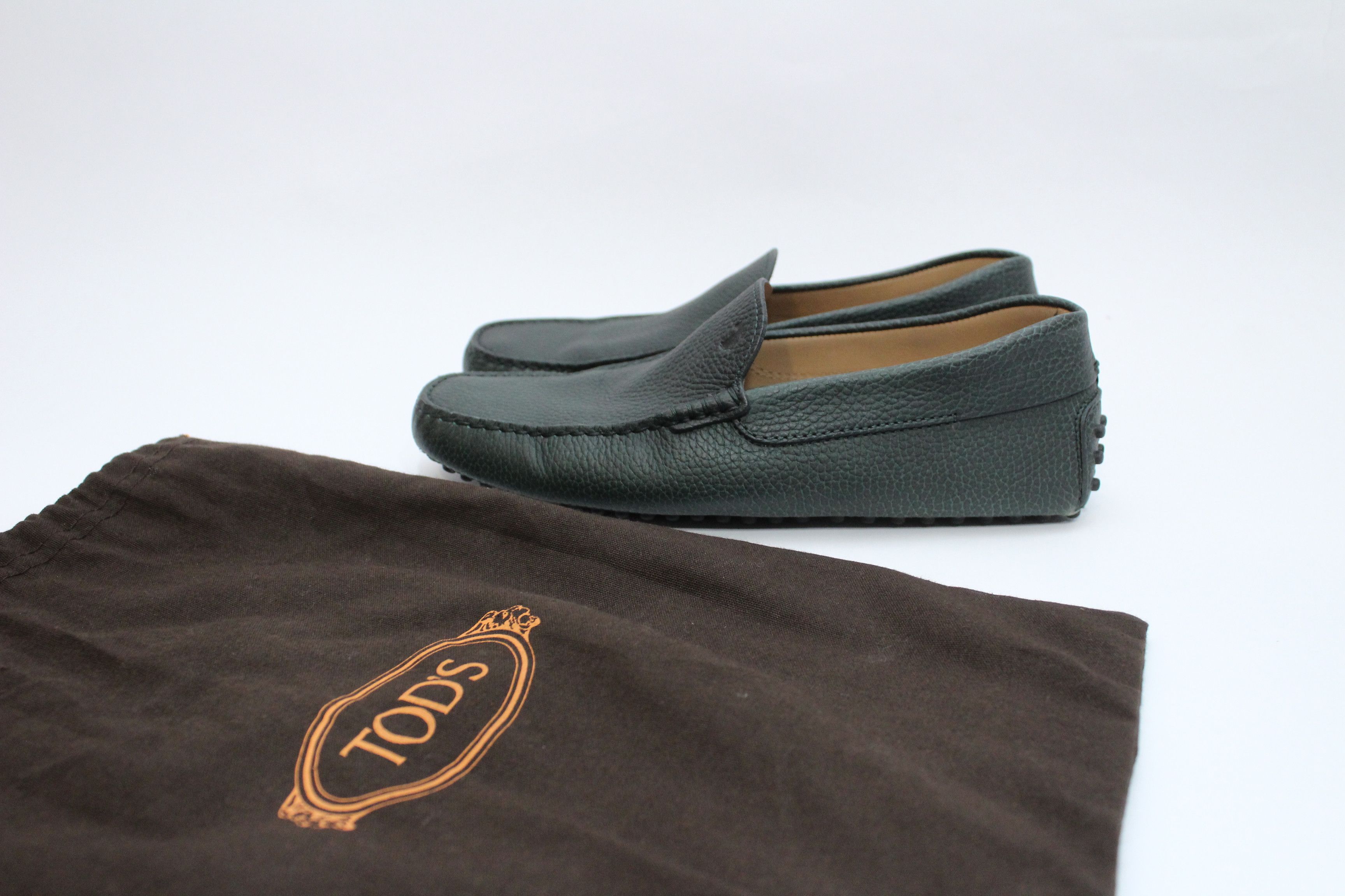 Tod's Tods Loafers Leather Mens Size 6.5UK 7.5US Made In Italy Size US 7 / EU 40 - 3 Thumbnail