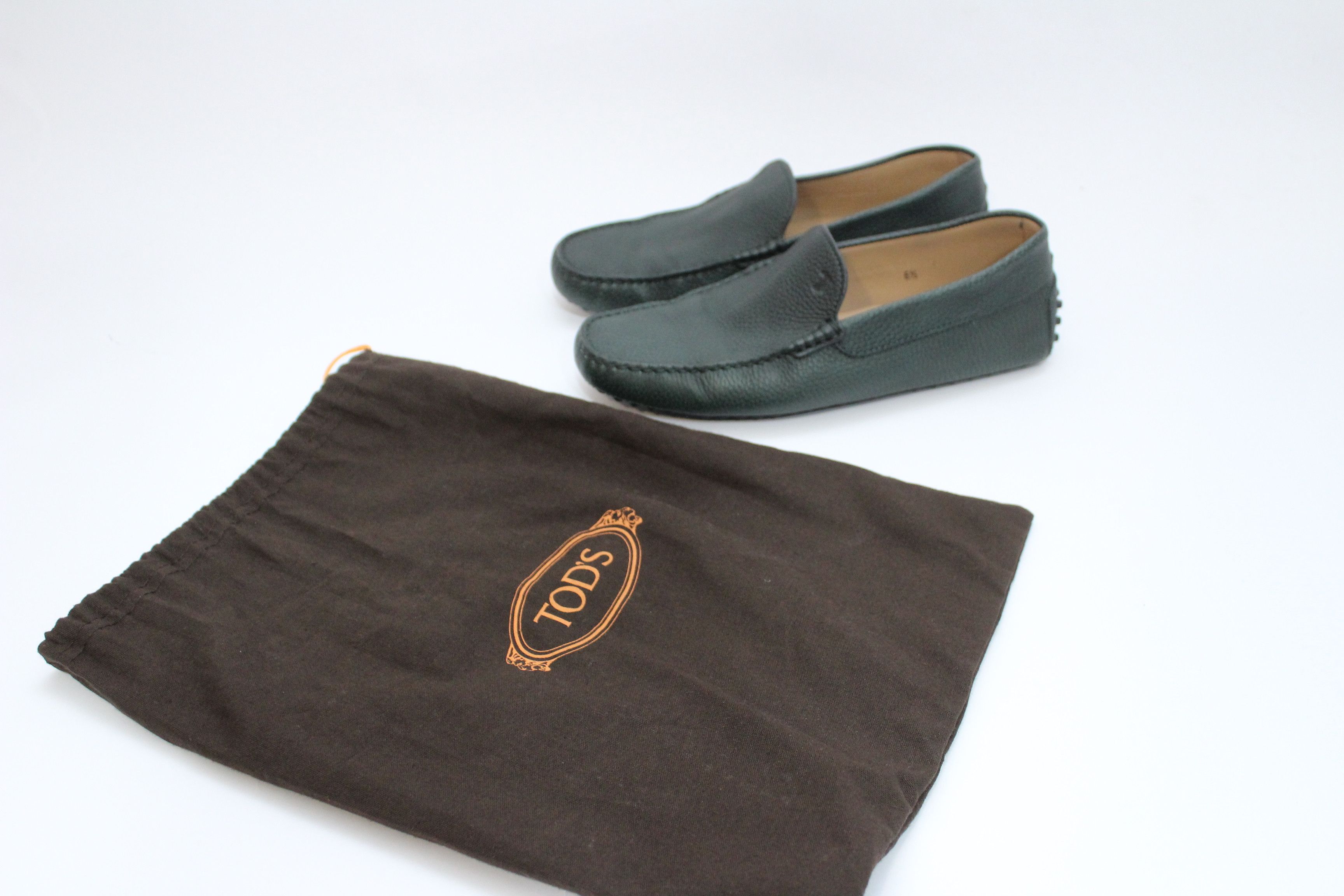 Tod's Tods Loafers Leather Mens Size 6.5UK 7.5US Made In Italy Size US 7 / EU 40 - 1 Thumbnail
