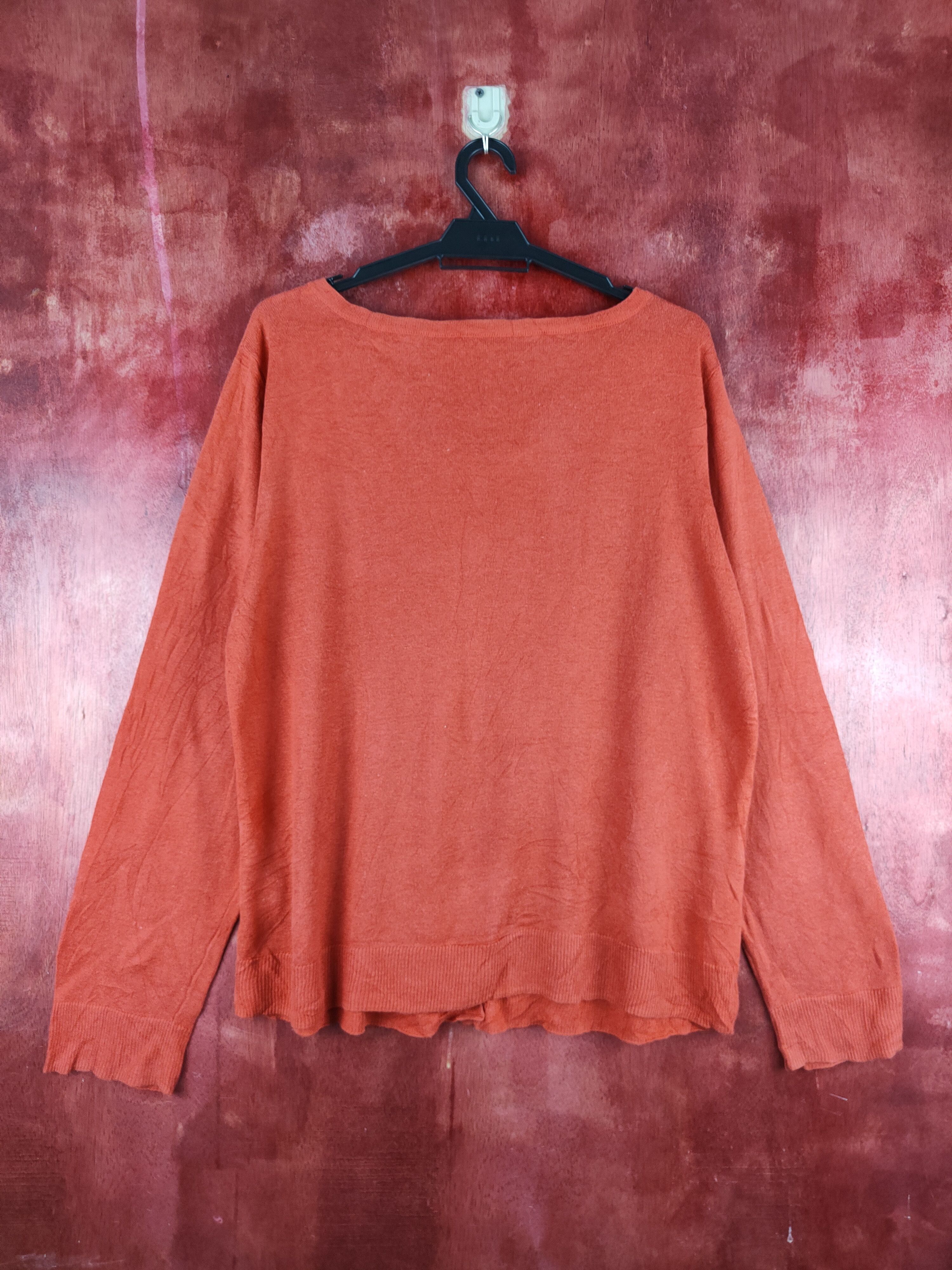 Japanese Brand Japanese Brand Red Knitwear Cardigan vintage japan #S1200 Size L / US 10 / IT 46 - 8 Thumbnail