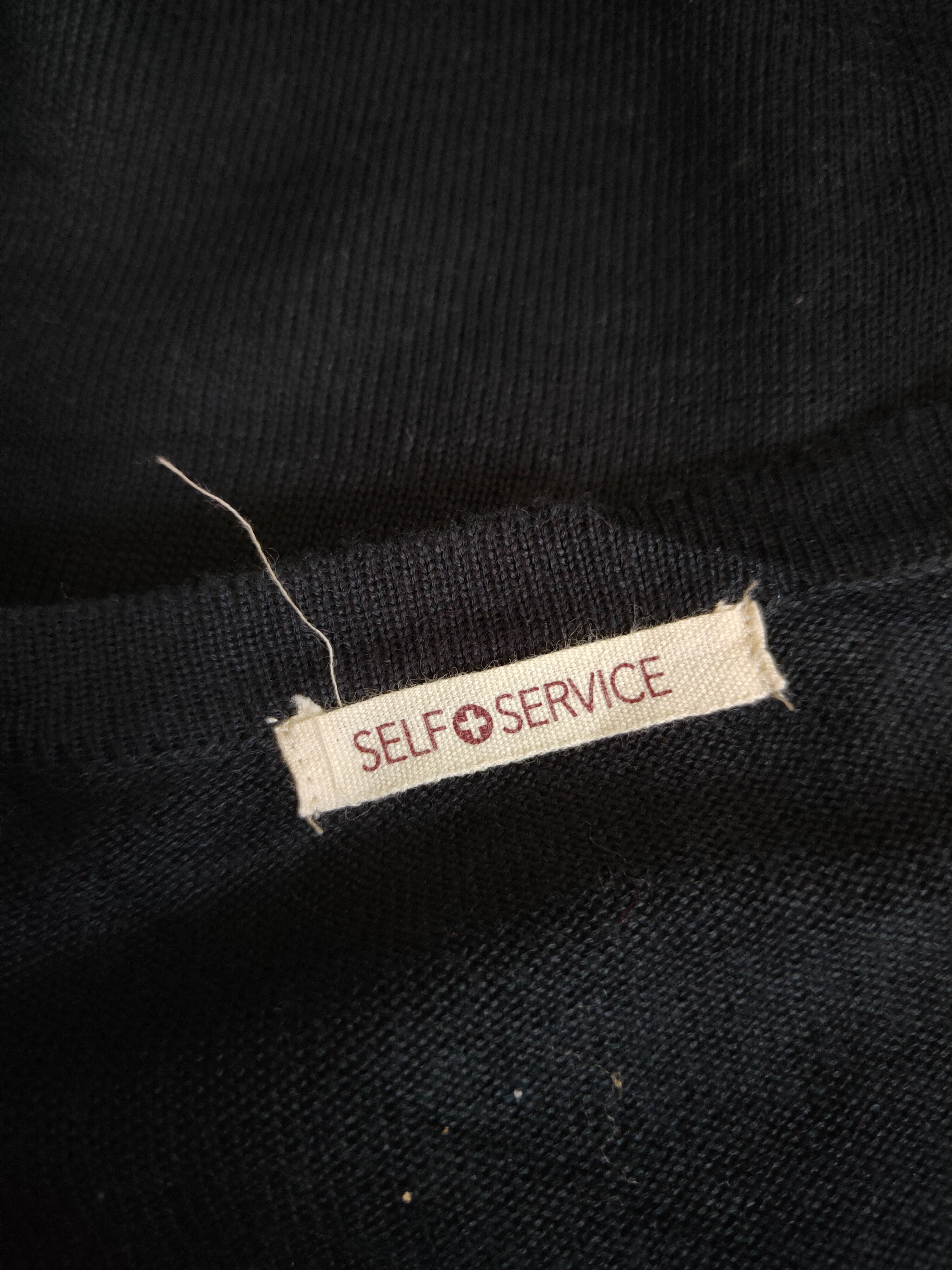 Japanese Brand Self Service Navy Knitwear Cardigan vintage japan #S1196 Size M / US 6-8 / IT 42-44 - 11 Thumbnail