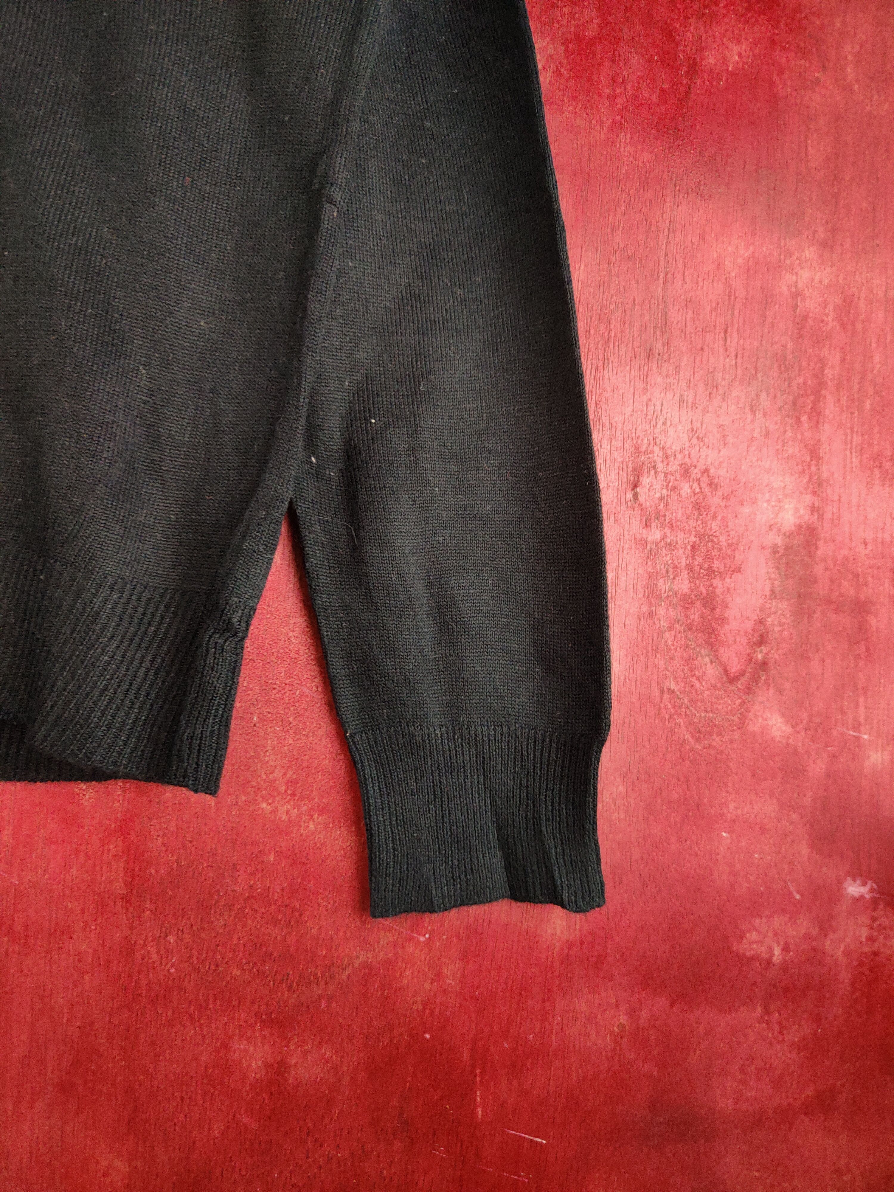 Japanese Brand Self Service Navy Knitwear Cardigan vintage japan #S1196 Size M / US 6-8 / IT 42-44 - 6 Thumbnail