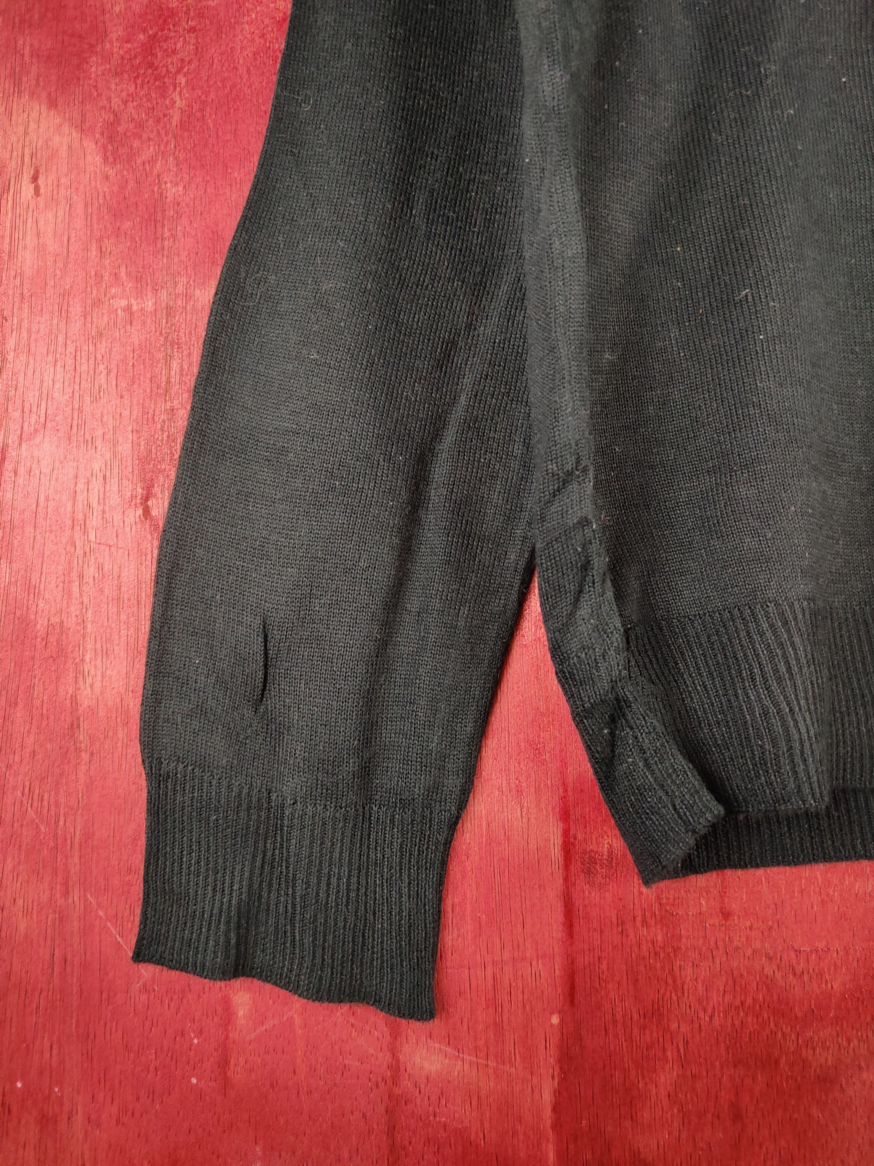 Japanese Brand Self Service Navy Knitwear Cardigan vintage japan #S1196 Size M / US 6-8 / IT 42-44 - 4 Thumbnail