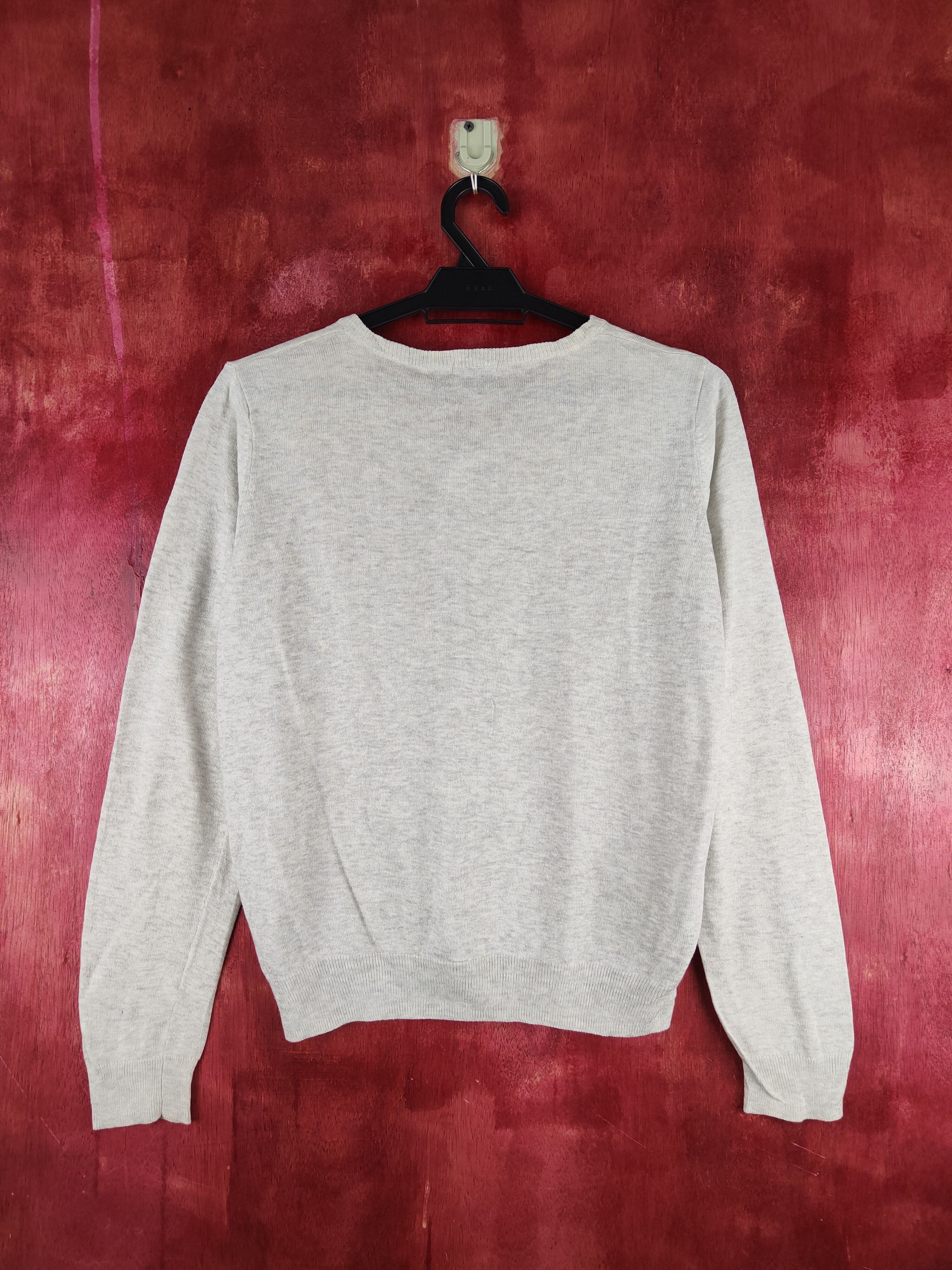 GU × Japanese Brand GU Gray Knitwear Cardigan vintage japan #S1194 Size M / US 6-8 / IT 42-44 - 7 Thumbnail