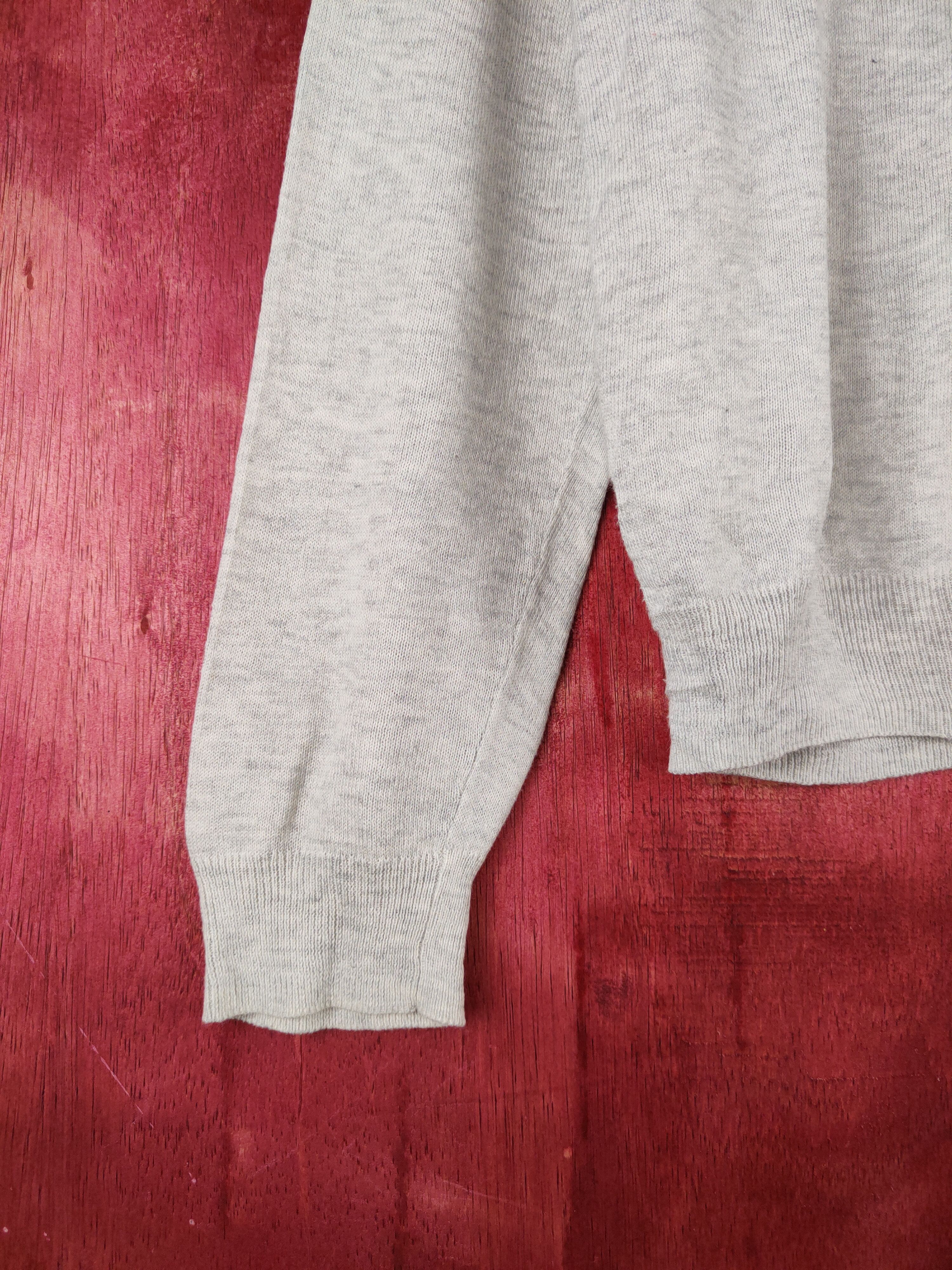 GU × Japanese Brand GU Gray Knitwear Cardigan vintage japan #S1194 Size M / US 6-8 / IT 42-44 - 4 Thumbnail