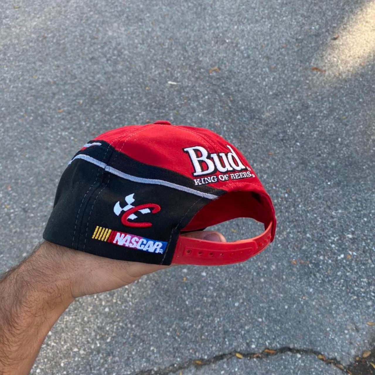 Budweiser × NASCAR × Vintage Vintage NASCAR SnapBack Dale Earnhardt Jr Budweiser Size ONE SIZE - 3 Thumbnail
