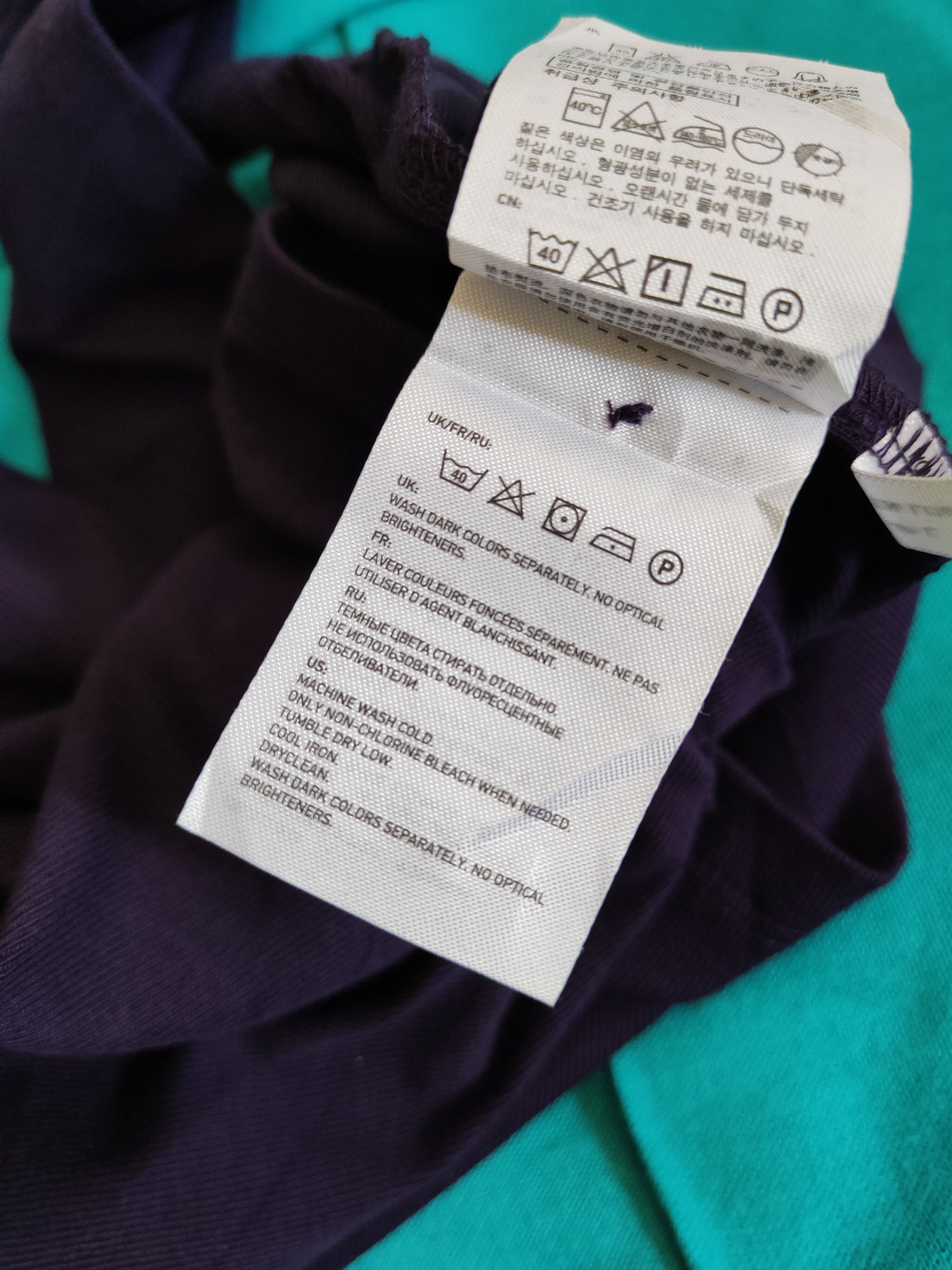 Japanese Brand × Uniqlo Uniqlo Dark Purple Long Sleeve T-shirt #S1190 Size S / US 4 / IT 40 - 10 Thumbnail
