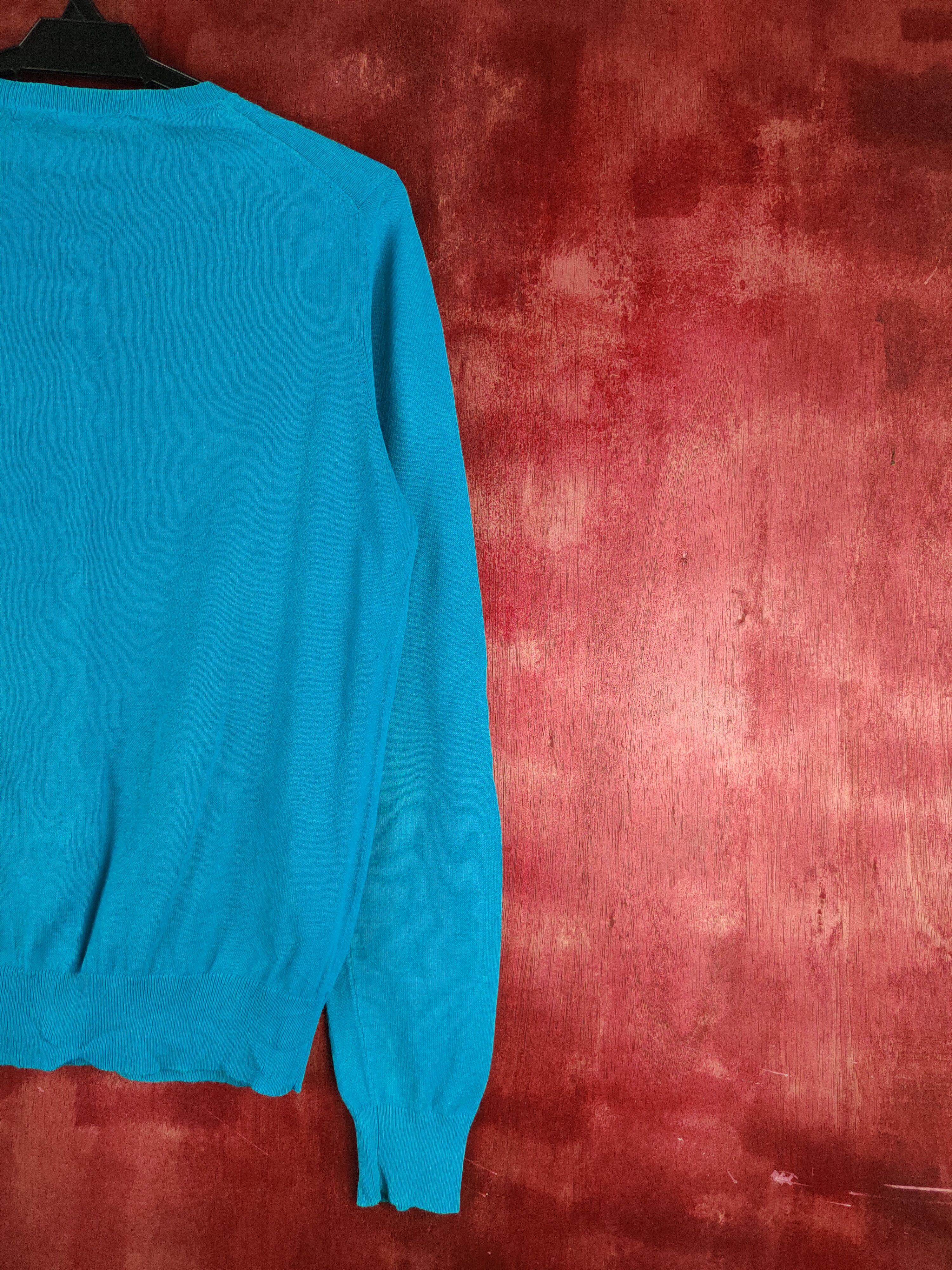 Japanese Brand Uniqlo Light Blue Knitwear Cardigan vintage japan #S1189 Size M / US 6-8 / IT 42-44 - 9 Thumbnail