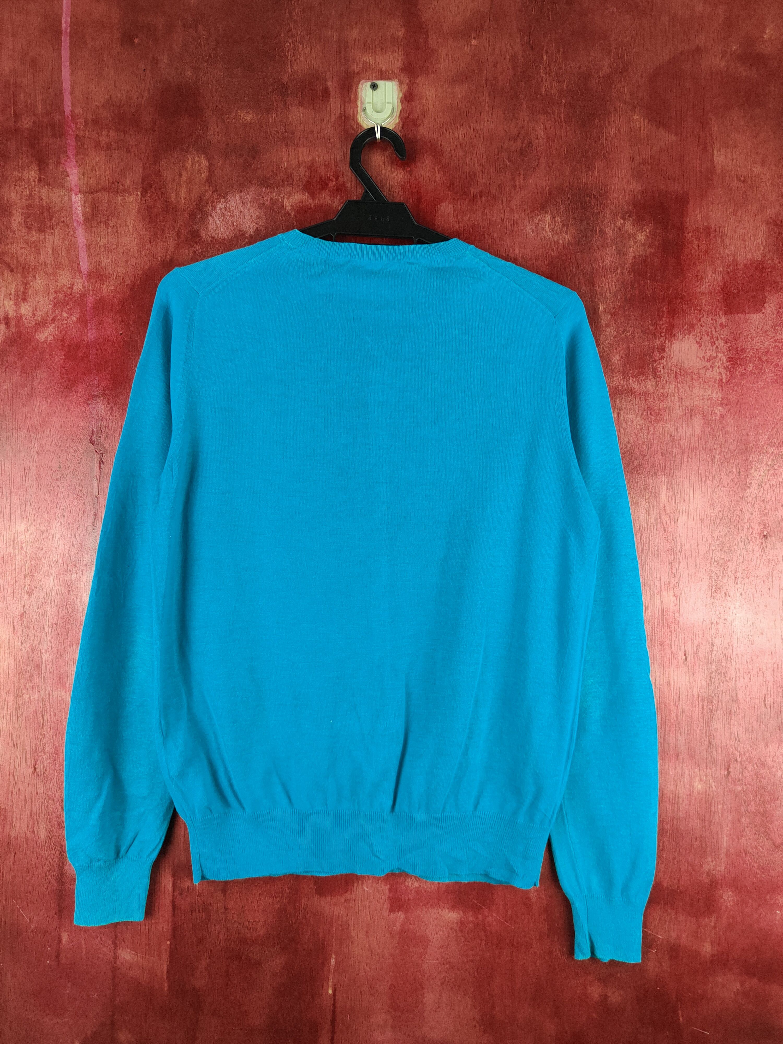 Japanese Brand Uniqlo Light Blue Knitwear Cardigan vintage japan #S1189 Size M / US 6-8 / IT 42-44 - 7 Thumbnail