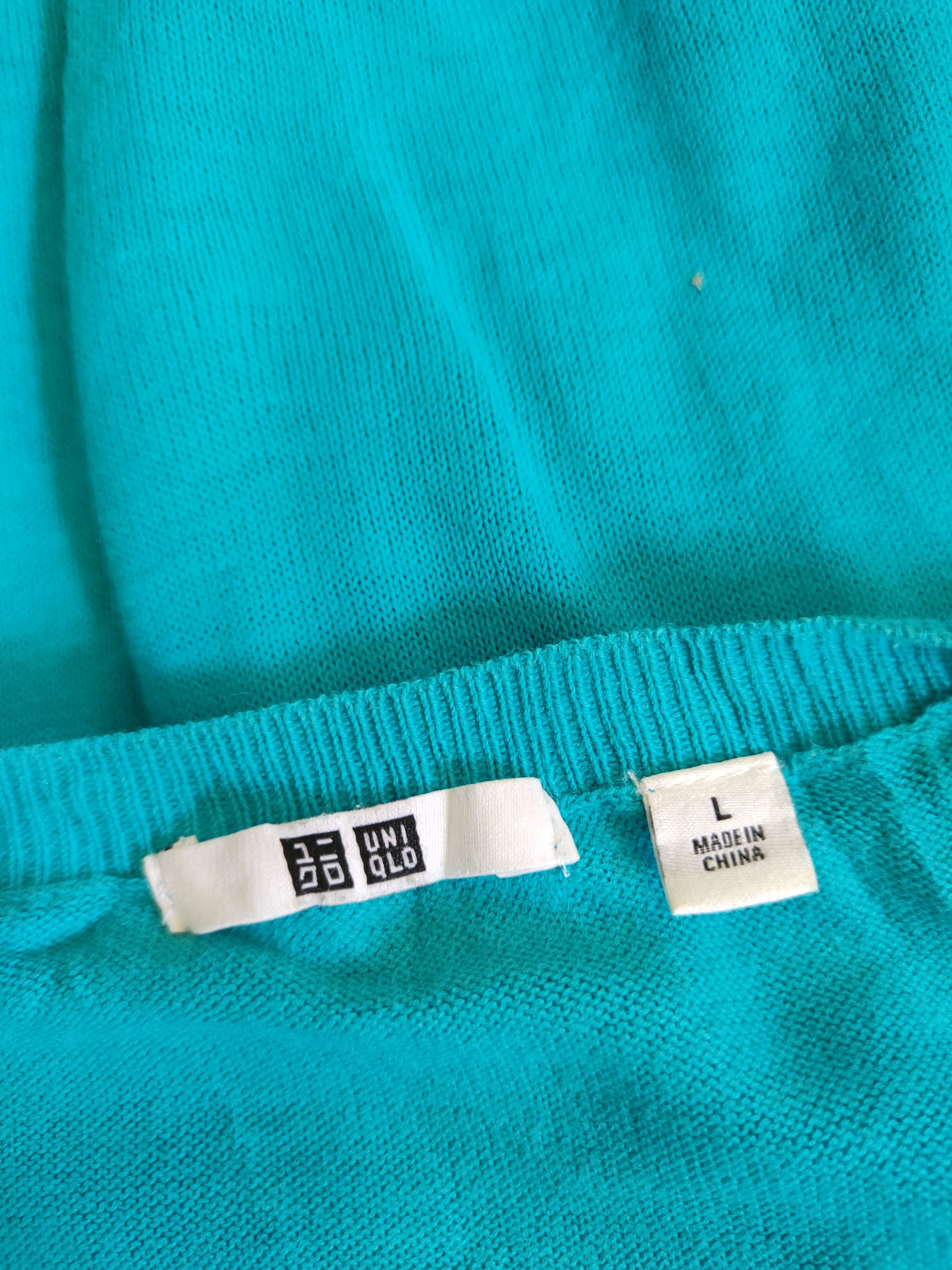 Japanese Brand Uniqlo Light Blue Knitwear Cardigan vintage japan #S1189 Size M / US 6-8 / IT 42-44 - 11 Thumbnail
