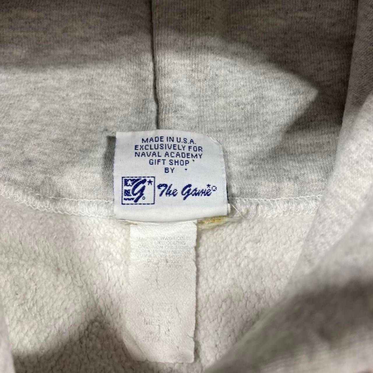 The Game × Vintage Vintage Navy Naval Academy Reverse Weave Hoodie Size US XL / EU 56 / 4 - 4 Thumbnail