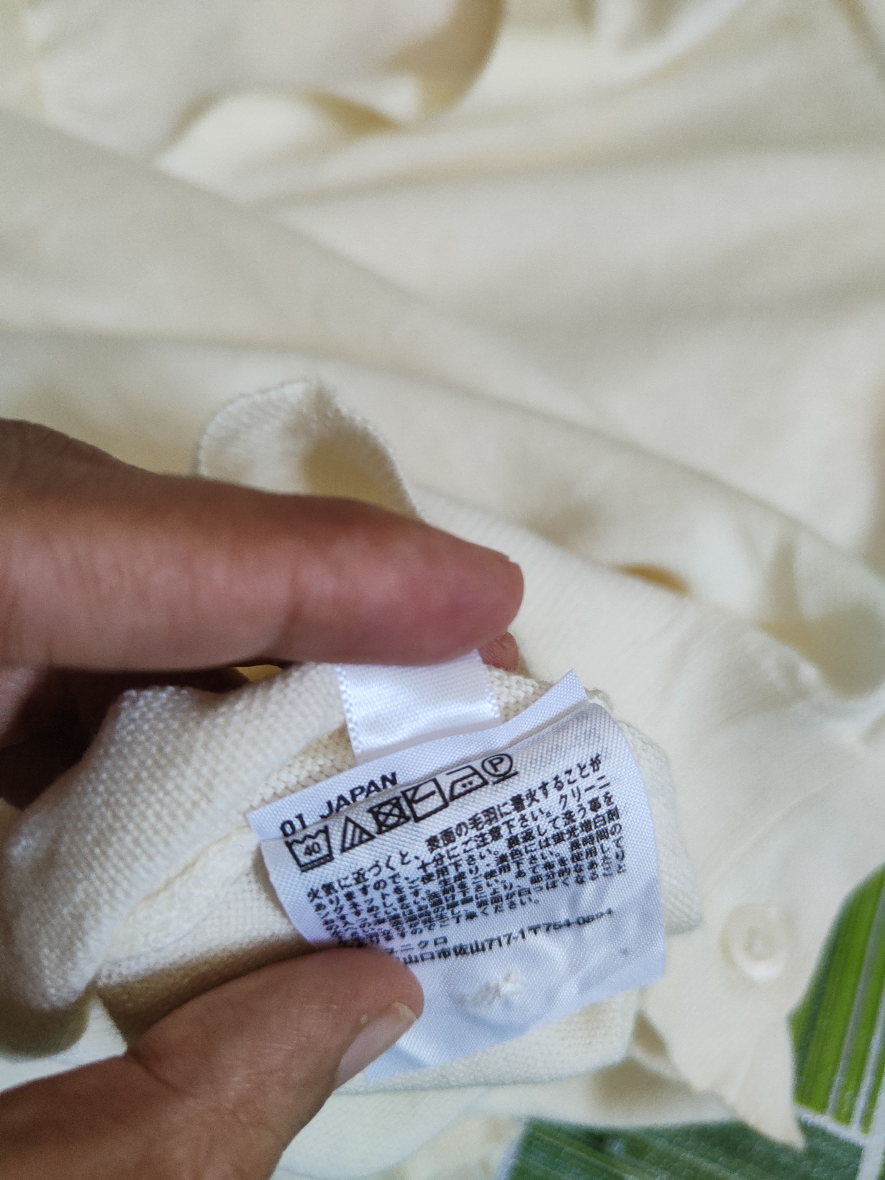 Japanese Brand Uniqlo Ivory Knitwear Cardigan vintage #S1188 Size S / US 4 / IT 40 - 10 Thumbnail