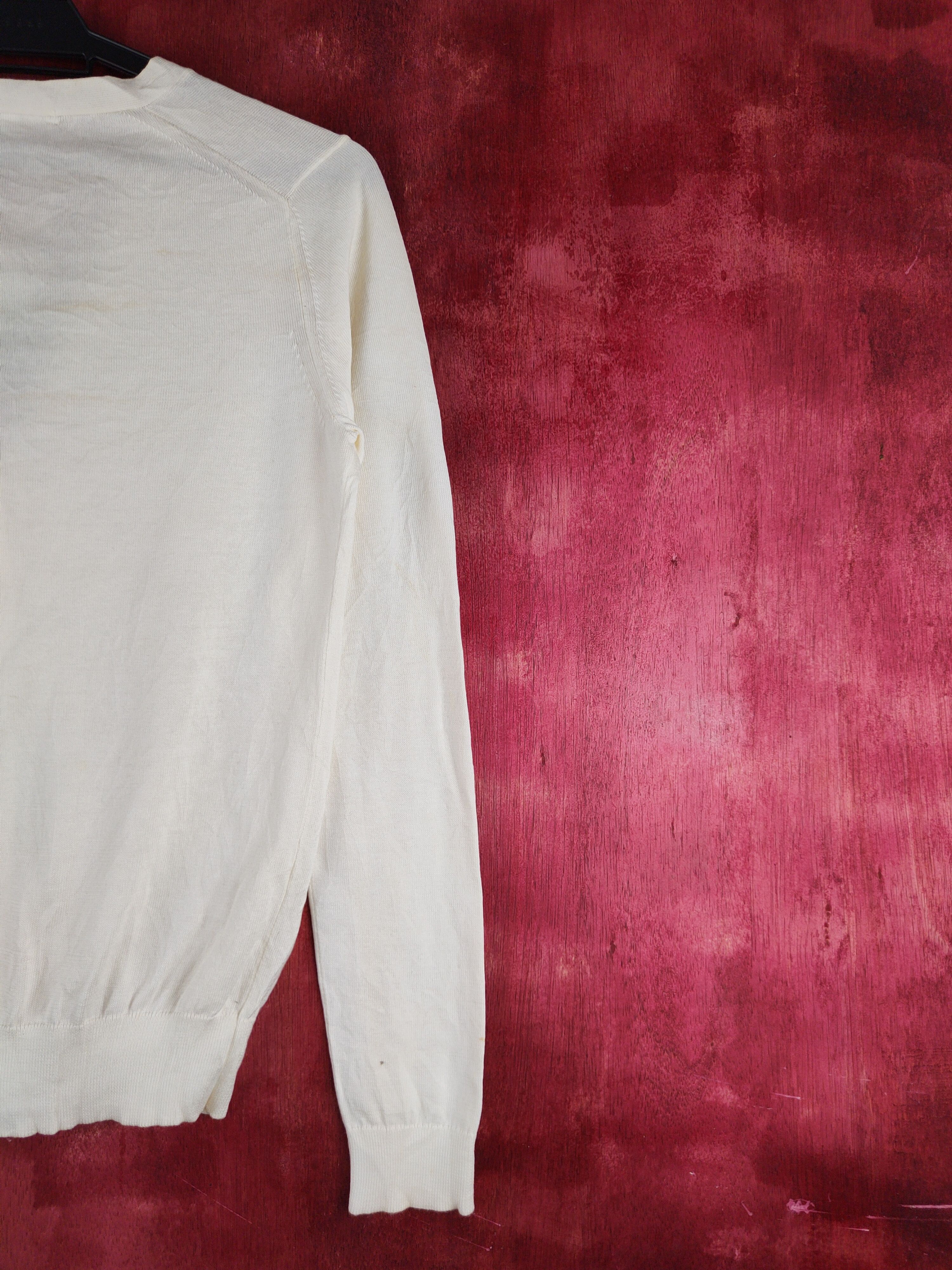 Japanese Brand Uniqlo Ivory Knitwear Cardigan vintage #S1188 Size S / US 4 / IT 40 - 9 Thumbnail