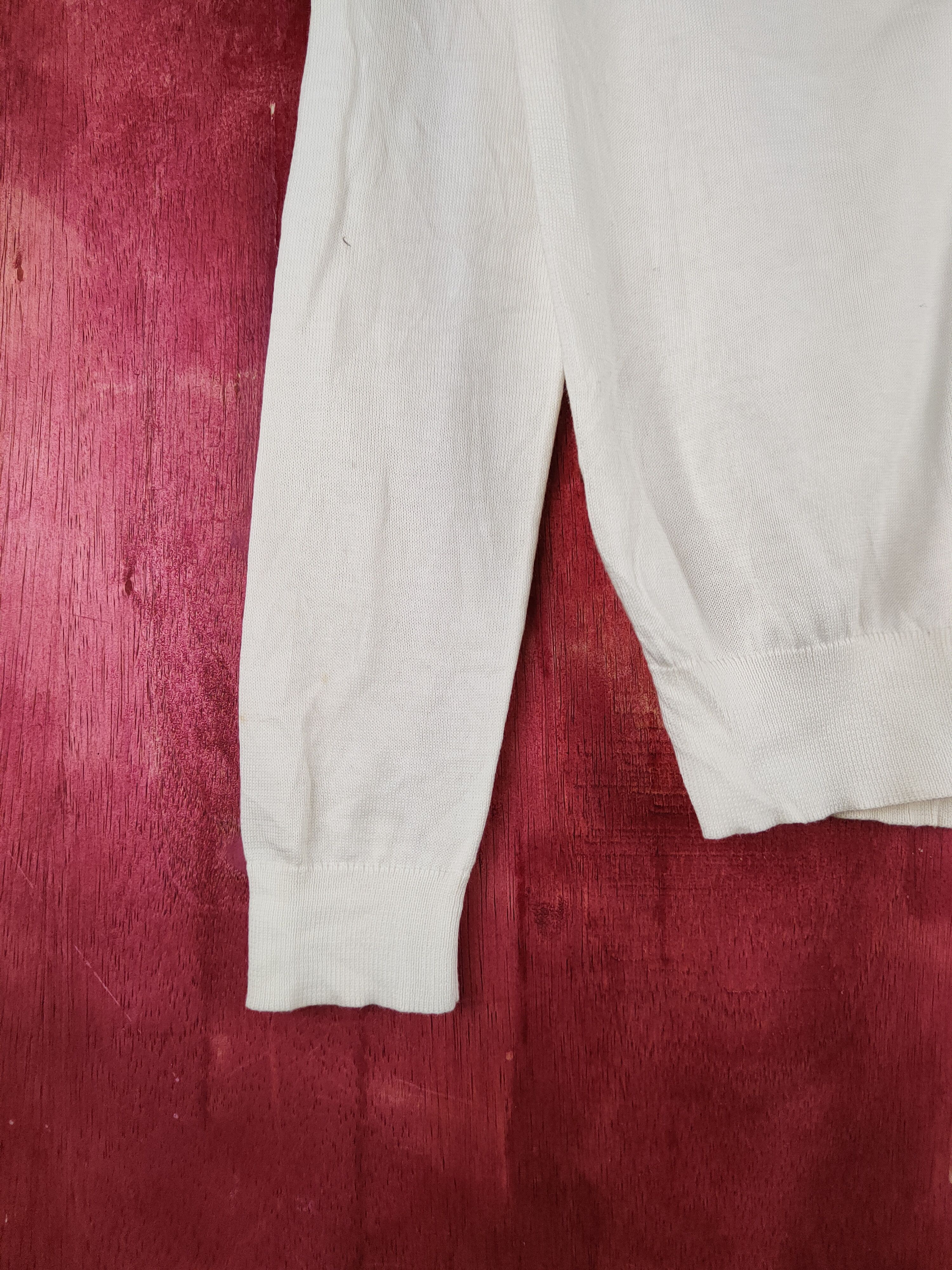 Japanese Brand Uniqlo Ivory Knitwear Cardigan vintage #S1188 Size S / US 4 / IT 40 - 4 Thumbnail