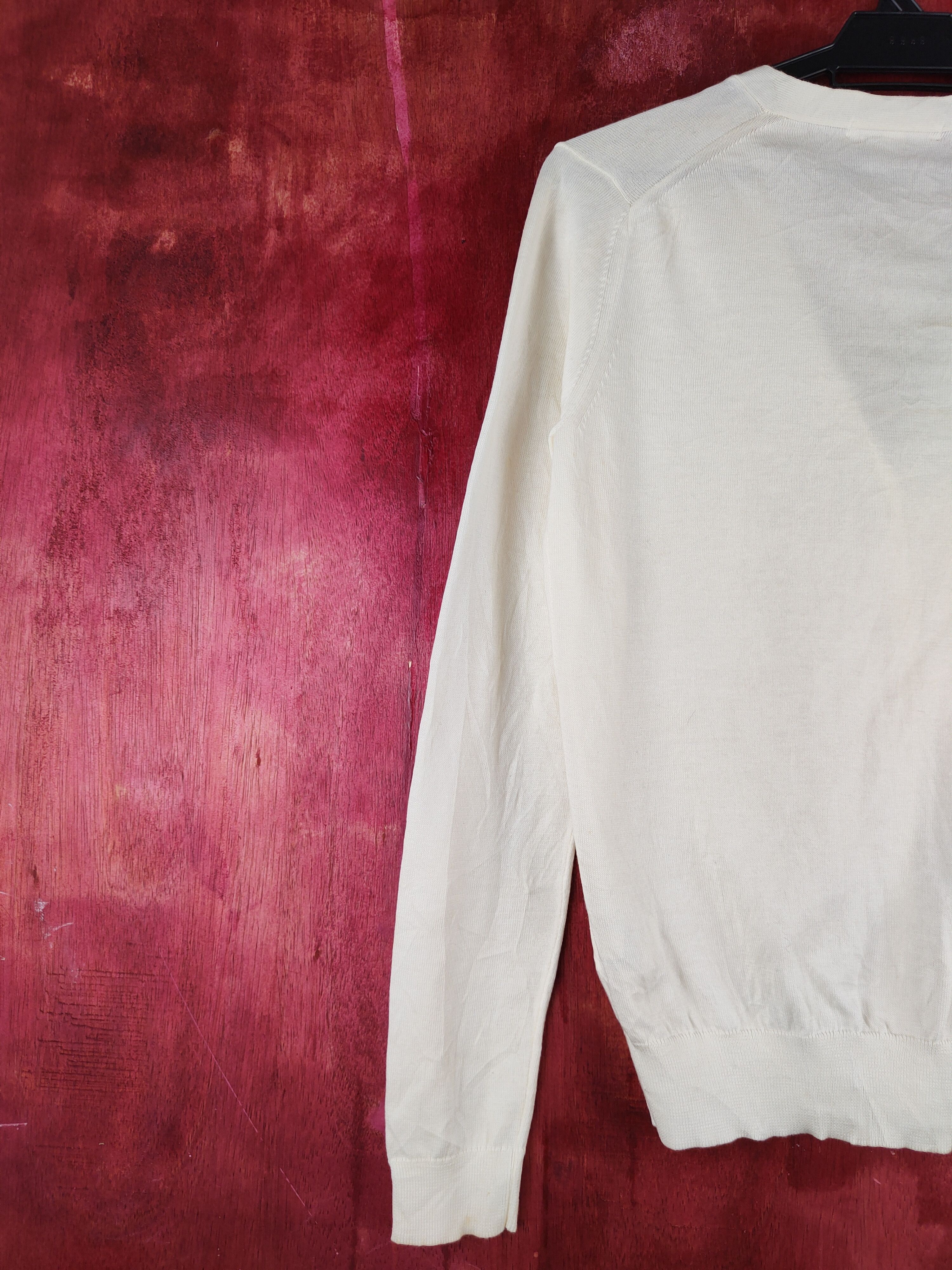 Japanese Brand Uniqlo Ivory Knitwear Cardigan vintage #S1188 Size S / US 4 / IT 40 - 8 Thumbnail