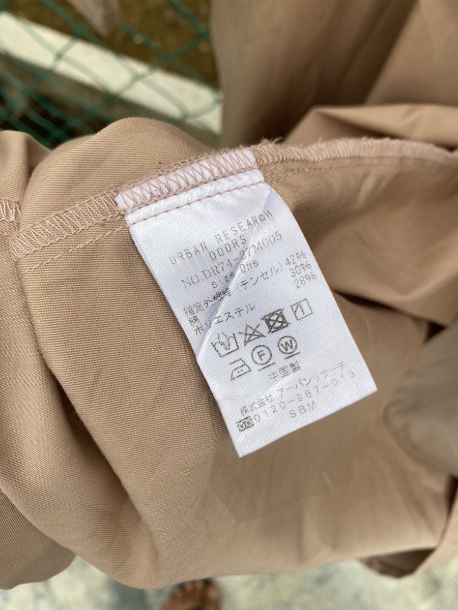 URBAN RESEARCH DOORS Urban Research Doors Trench Coat Size XL / US 12-14 / IT 48-50 - 7 Thumbnail