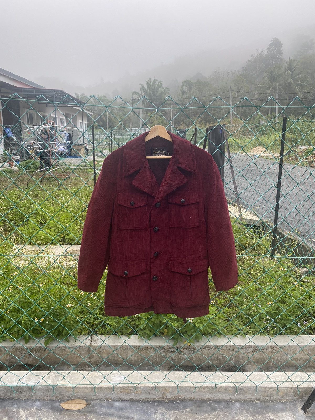 Sears × Vintage Vintage 80's Sears Corduroy Jacket Size L / US 10 / IT 46 - 2 Thumbnail