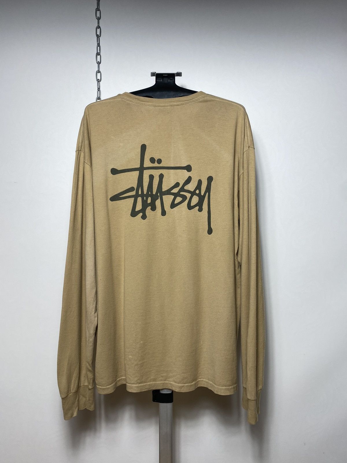 Stussy Vintage Stussy Distressed Long Sleeve Tee Shirt size Xl Size US XL / EU 56 / 4 - 12 Thumbnail