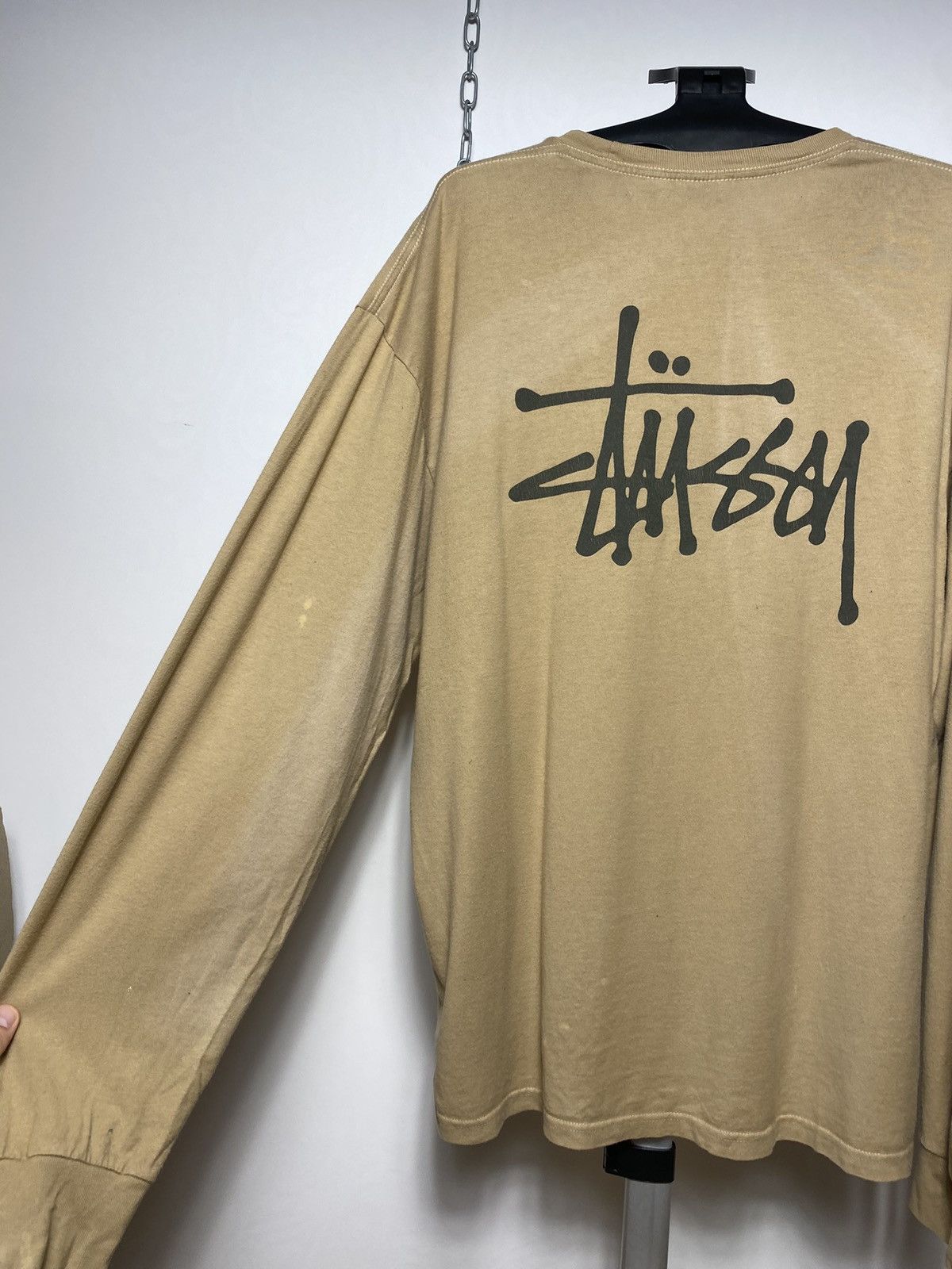 Stussy Vintage Stussy Distressed Long Sleeve Tee Shirt size Xl Size US XL / EU 56 / 4 - 13 Thumbnail