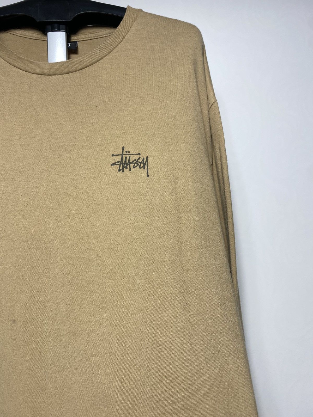 Stussy Vintage Stussy Distressed Long Sleeve Tee Shirt size Xl Size US XL / EU 56 / 4 - 7 Thumbnail