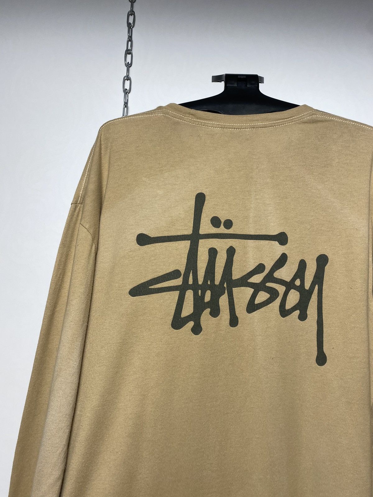 Stussy Vintage Stussy Distressed Long Sleeve Tee Shirt size Xl Size US XL / EU 56 / 4 - 16 Thumbnail