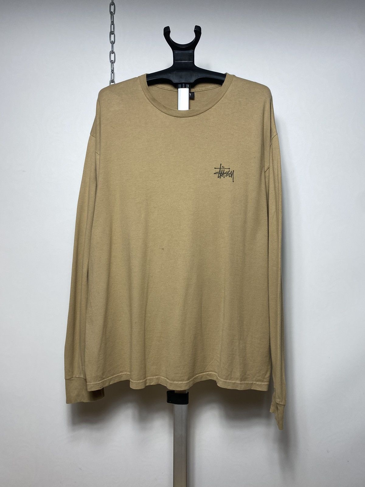 Stussy Vintage Stussy Distressed Long Sleeve Tee Shirt size Xl Size US XL / EU 56 / 4 - 1 Thumbnail