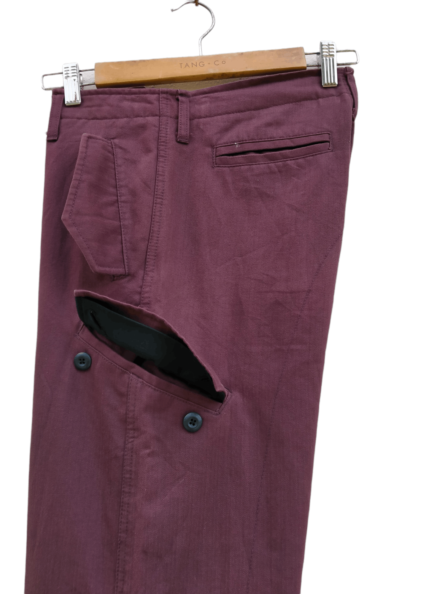 PPFM Vintage PPFM Parachute Drawstring Cargo Trousers Pant Size US 32 / EU 48 - 10 Thumbnail