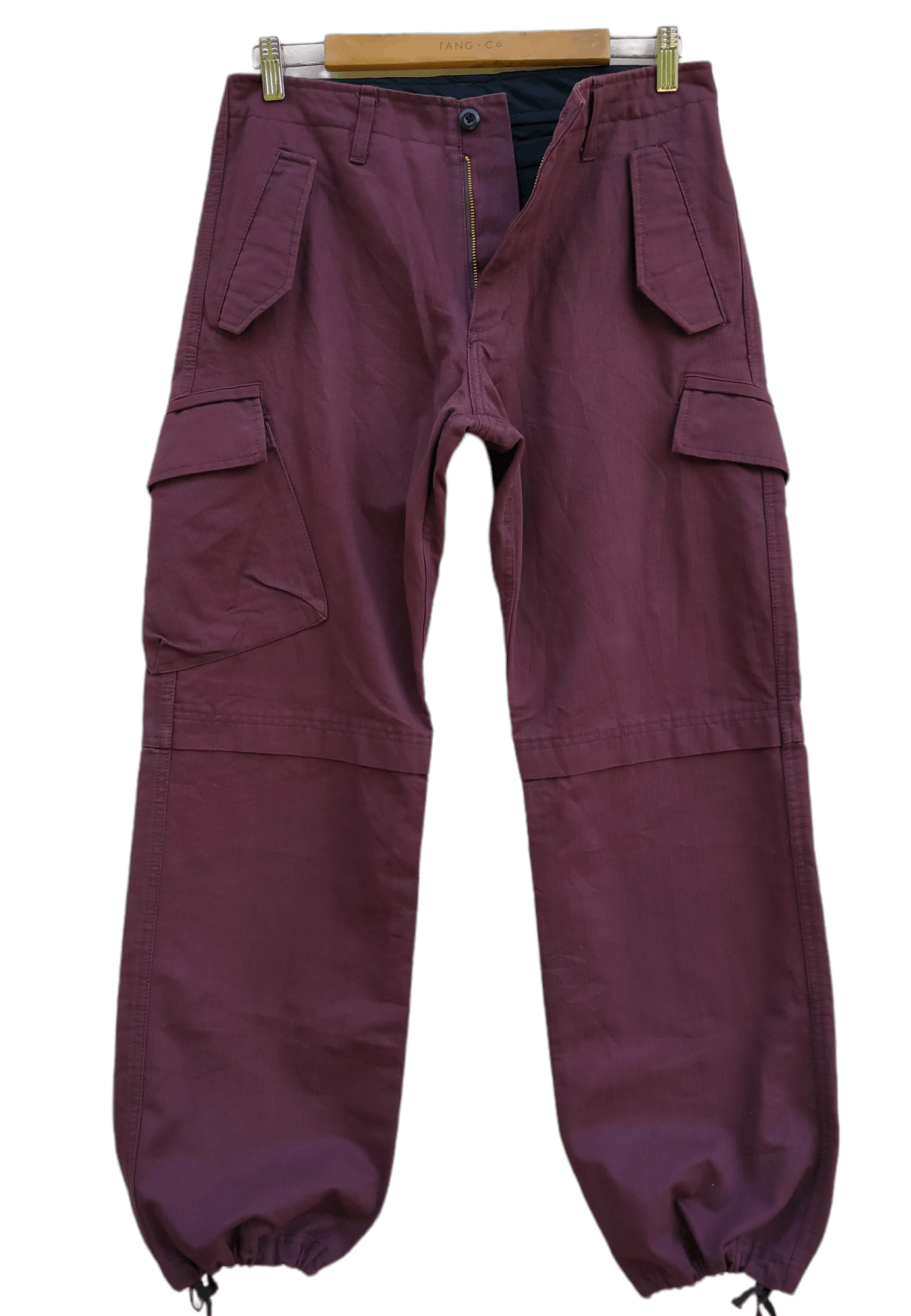 PPFM Vintage PPFM Parachute Drawstring Cargo Trousers Pant Size US 32 / EU 48 - 4 Thumbnail