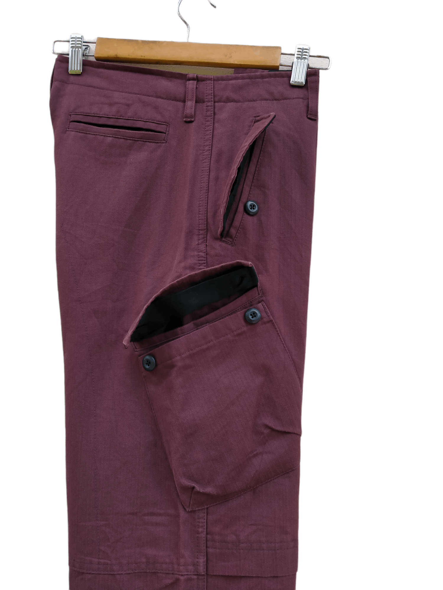 PPFM Vintage PPFM Parachute Drawstring Cargo Trousers Pant Size US 32 / EU 48 - 14 Thumbnail