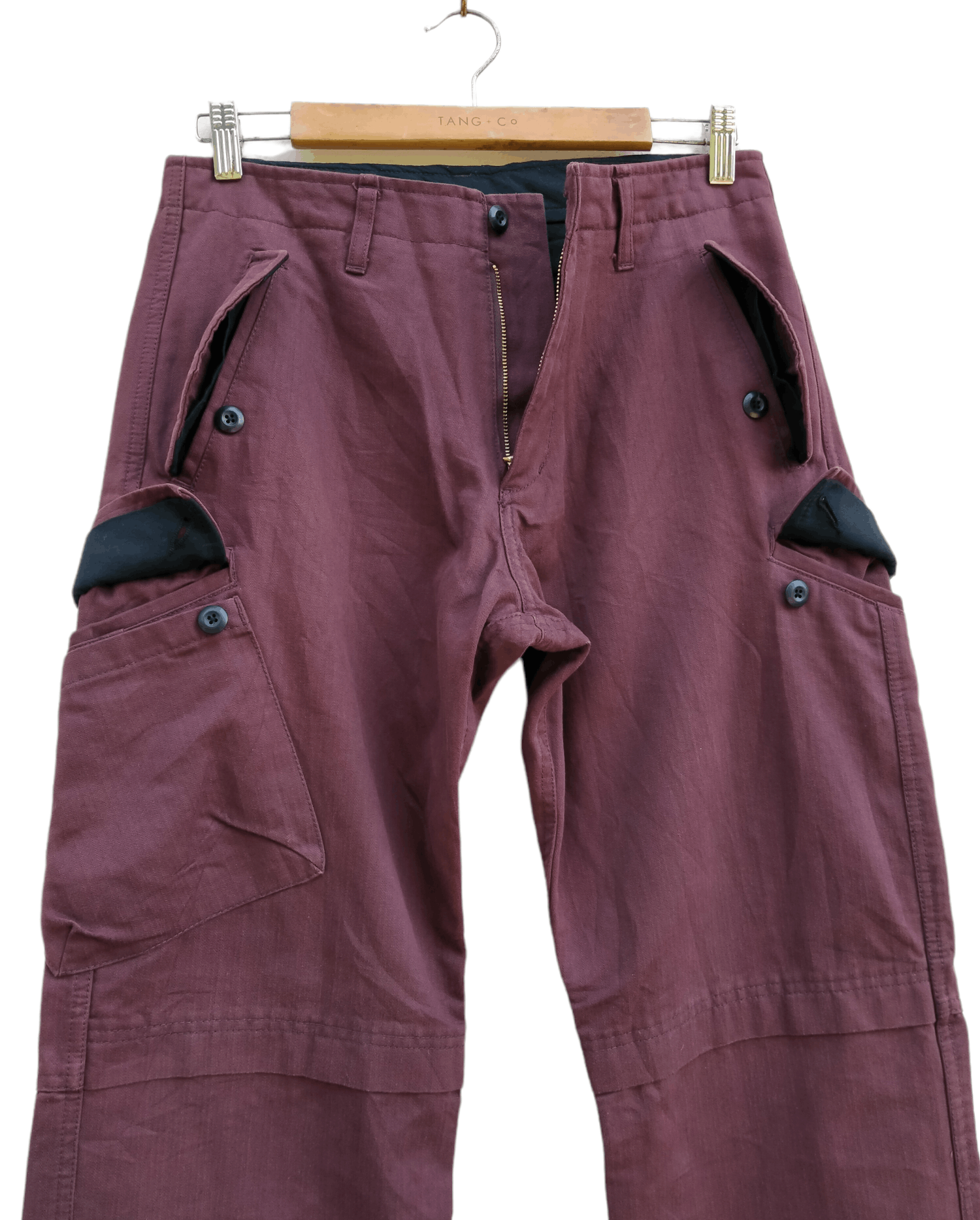 PPFM Vintage PPFM Parachute Drawstring Cargo Trousers Pant Size US 32 / EU 48 - 5 Thumbnail