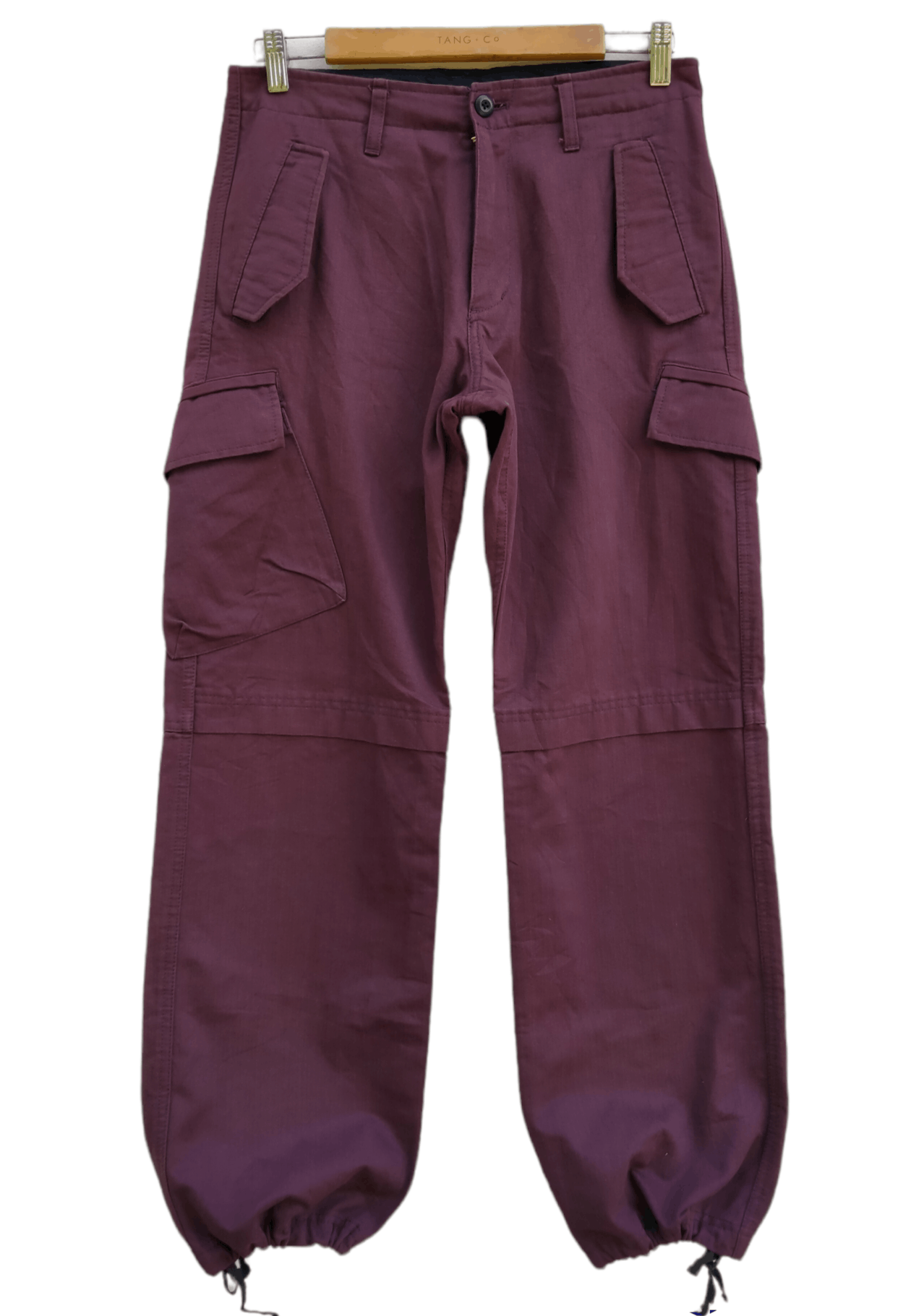 PPFM Vintage PPFM Parachute Drawstring Cargo Trousers Pant Size US 32 / EU 48 - 3 Thumbnail