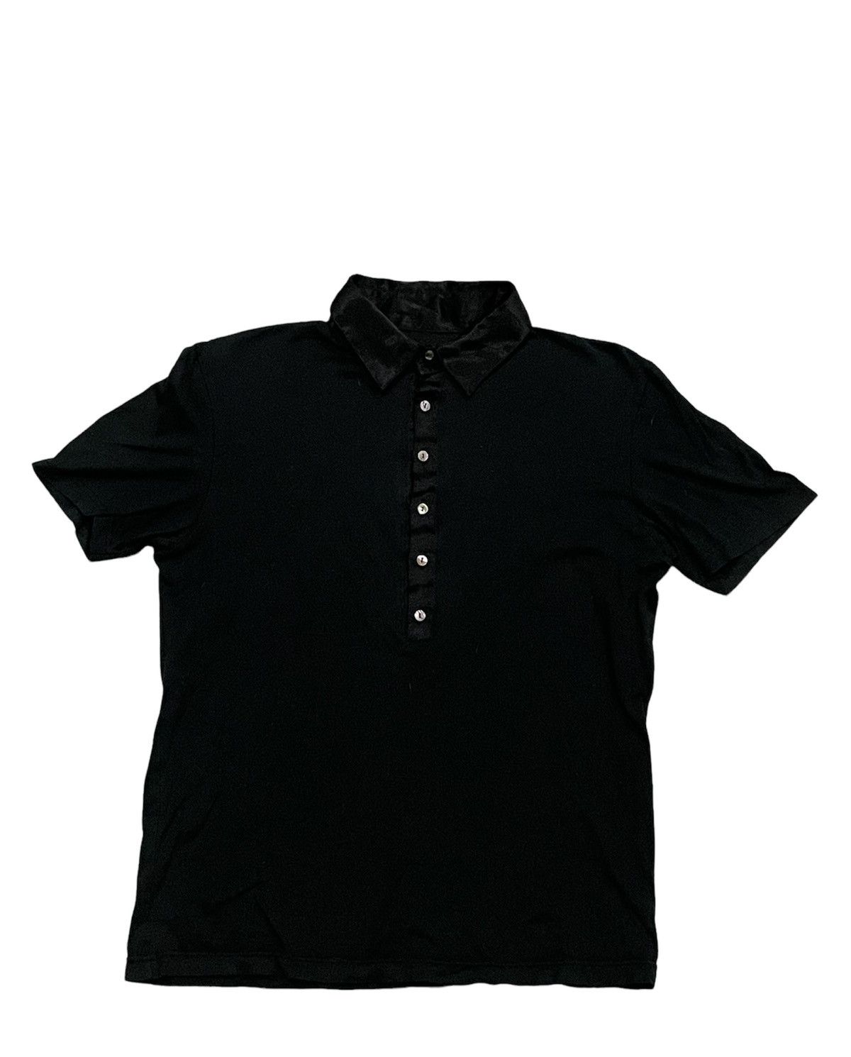 image of Katharine Hamnett London x Vintage Katharine Hamnett Women Shirt in Black